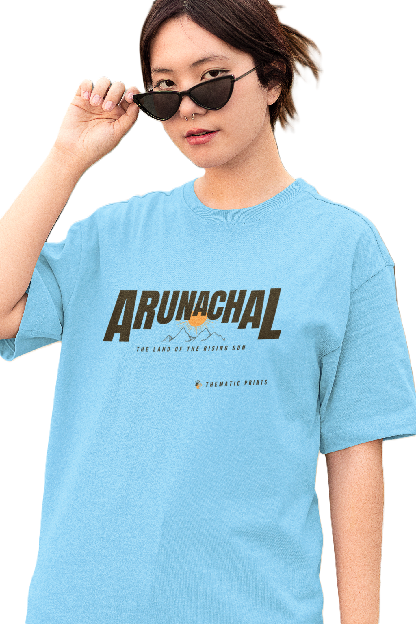 Seven Sisters Collection - Arunachal | Unisex Oversized T-Shirt