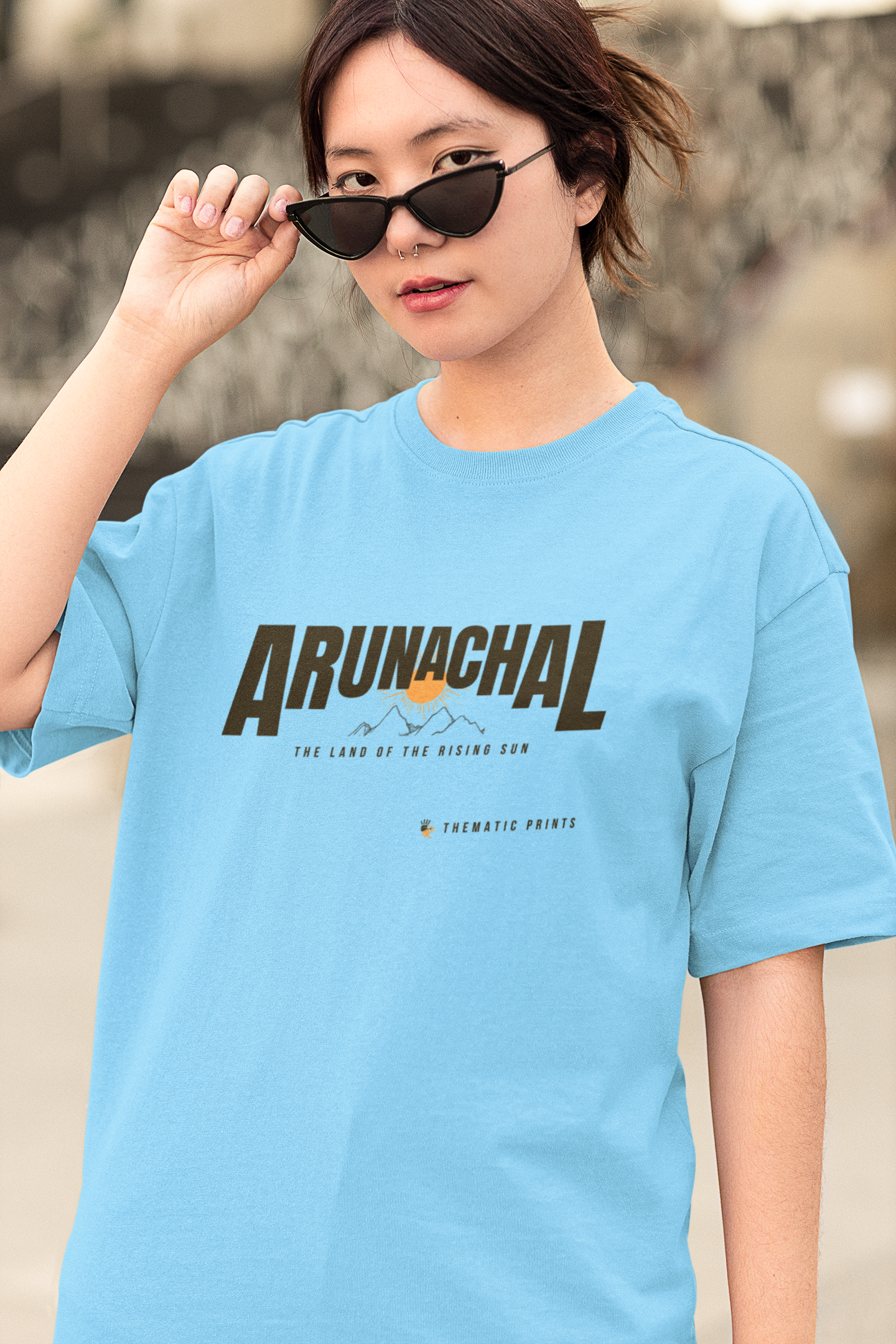 Seven Sisters Collection - Arunachal | Unisex Oversized T-Shirt