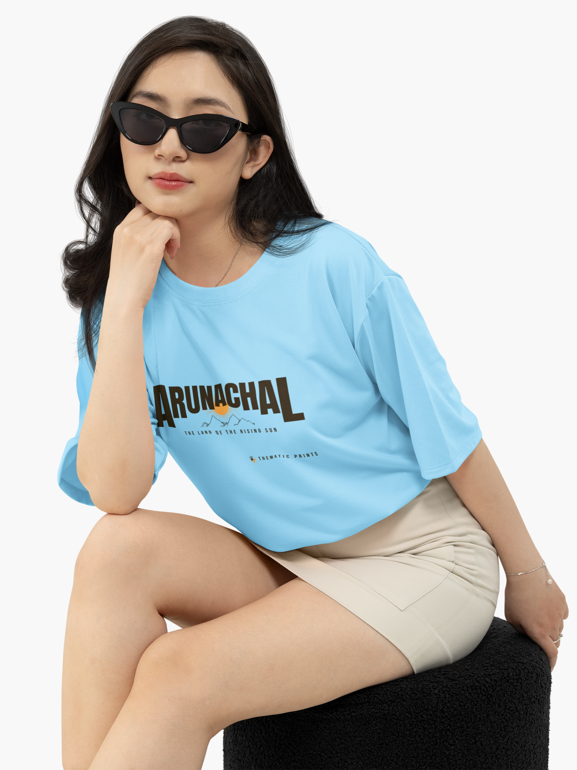 Seven Sisters Collection - Arunachal | Unisex Oversized T-Shirt