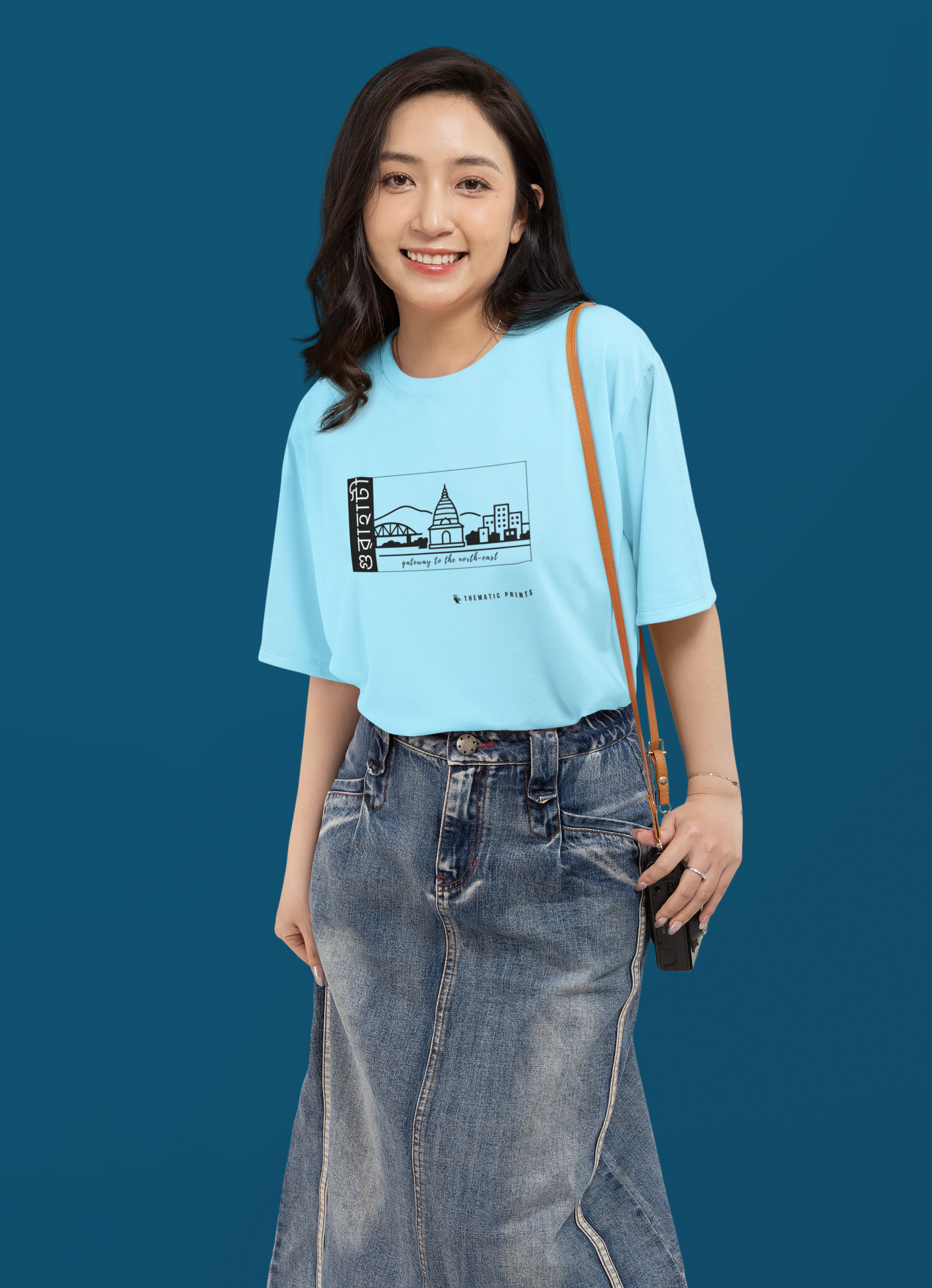 Seven Sisters Collection - Guwahati | Unisex Oversized T-Shirt