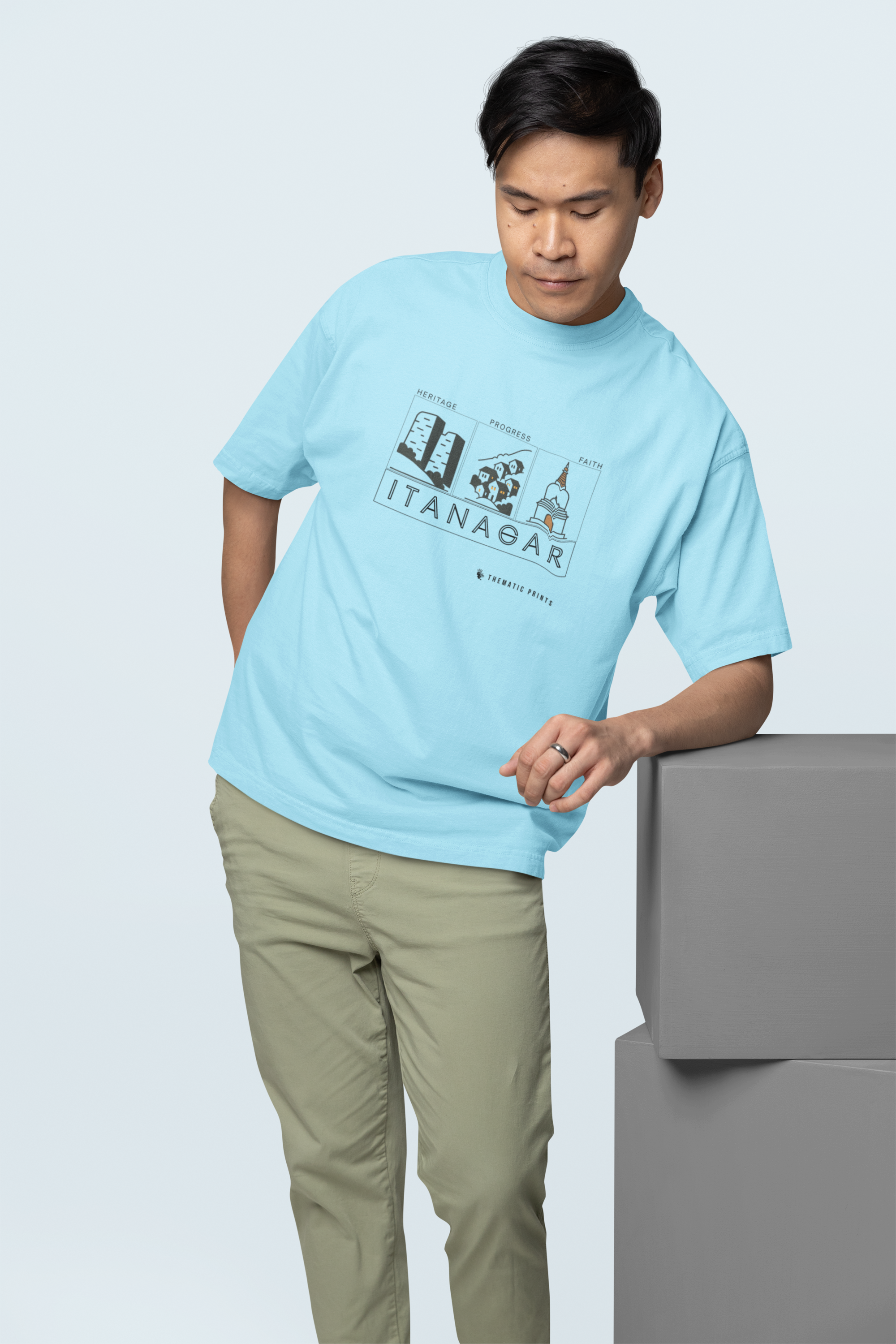 Seven Sisters Collection - Itanagar | Unisex Oversized T-Shirt