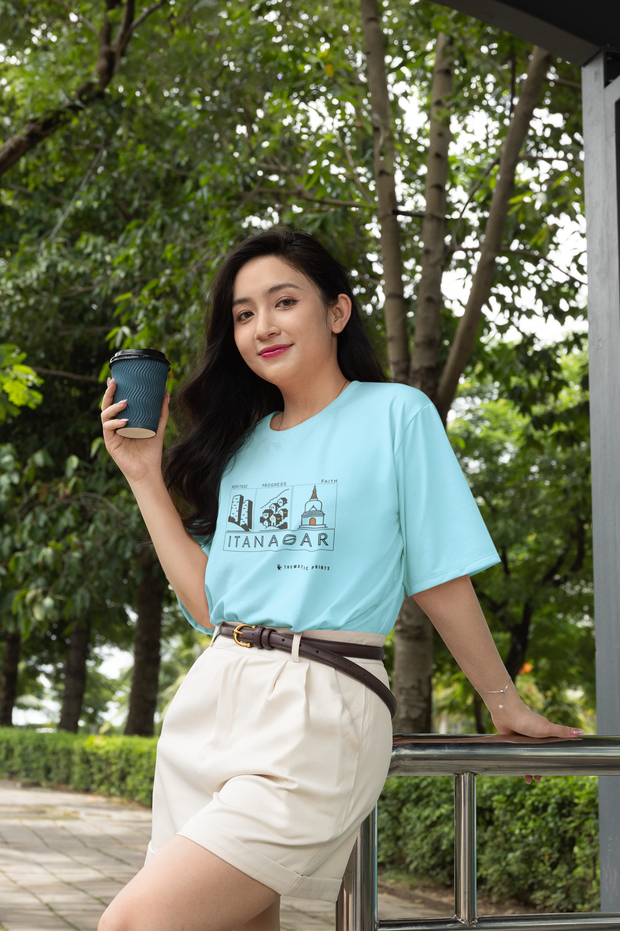 Seven Sisters Collection - Itanagar | Unisex Oversized T-Shirt