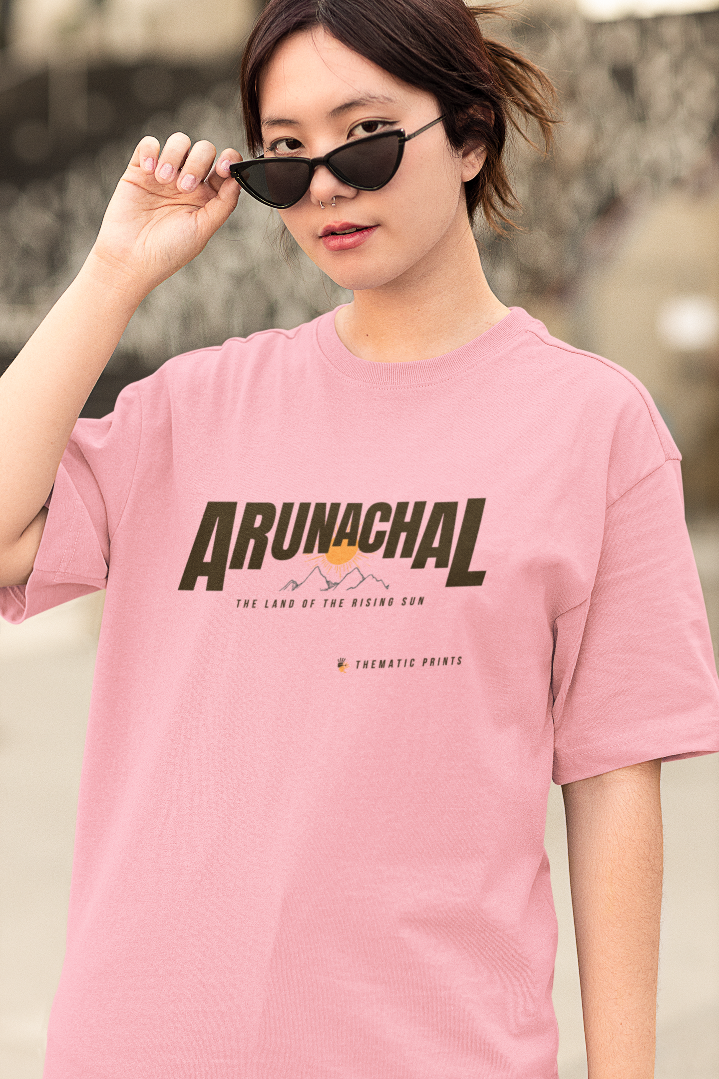 Seven Sisters Collection - Arunachal | Unisex Oversized T-Shirt
