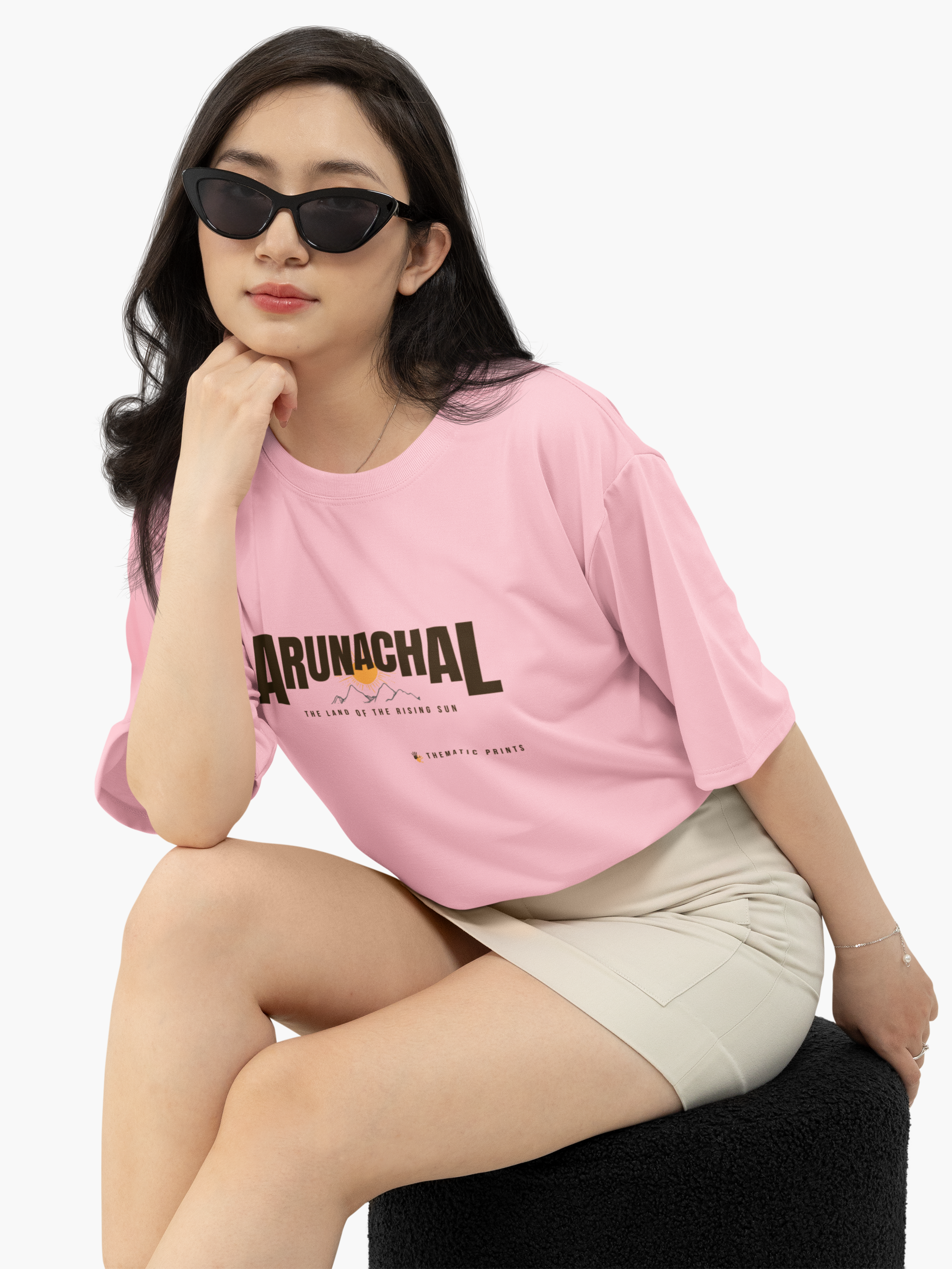 Seven Sisters Collection - Arunachal | Unisex Oversized T-Shirt