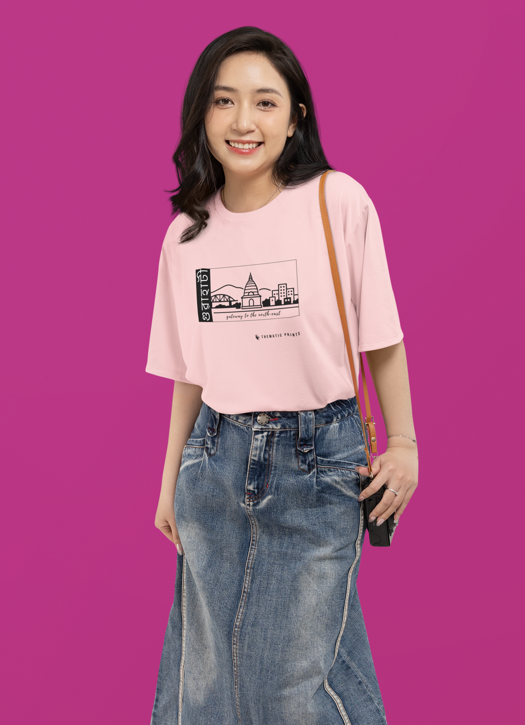Seven Sisters Collection - Guwahati | Unisex Oversized T-Shirt