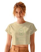 Women's Crop Top - Mindful Meanings Collection - MINDFUL