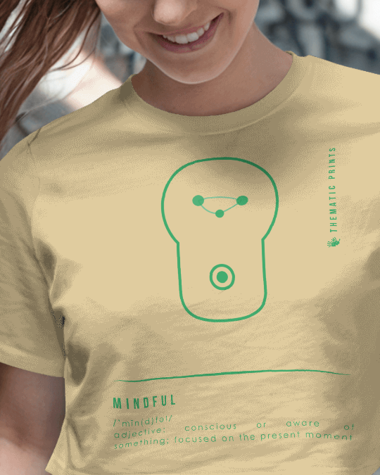 Women's Crop Top - Mindful Meanings Collection - MINDFUL