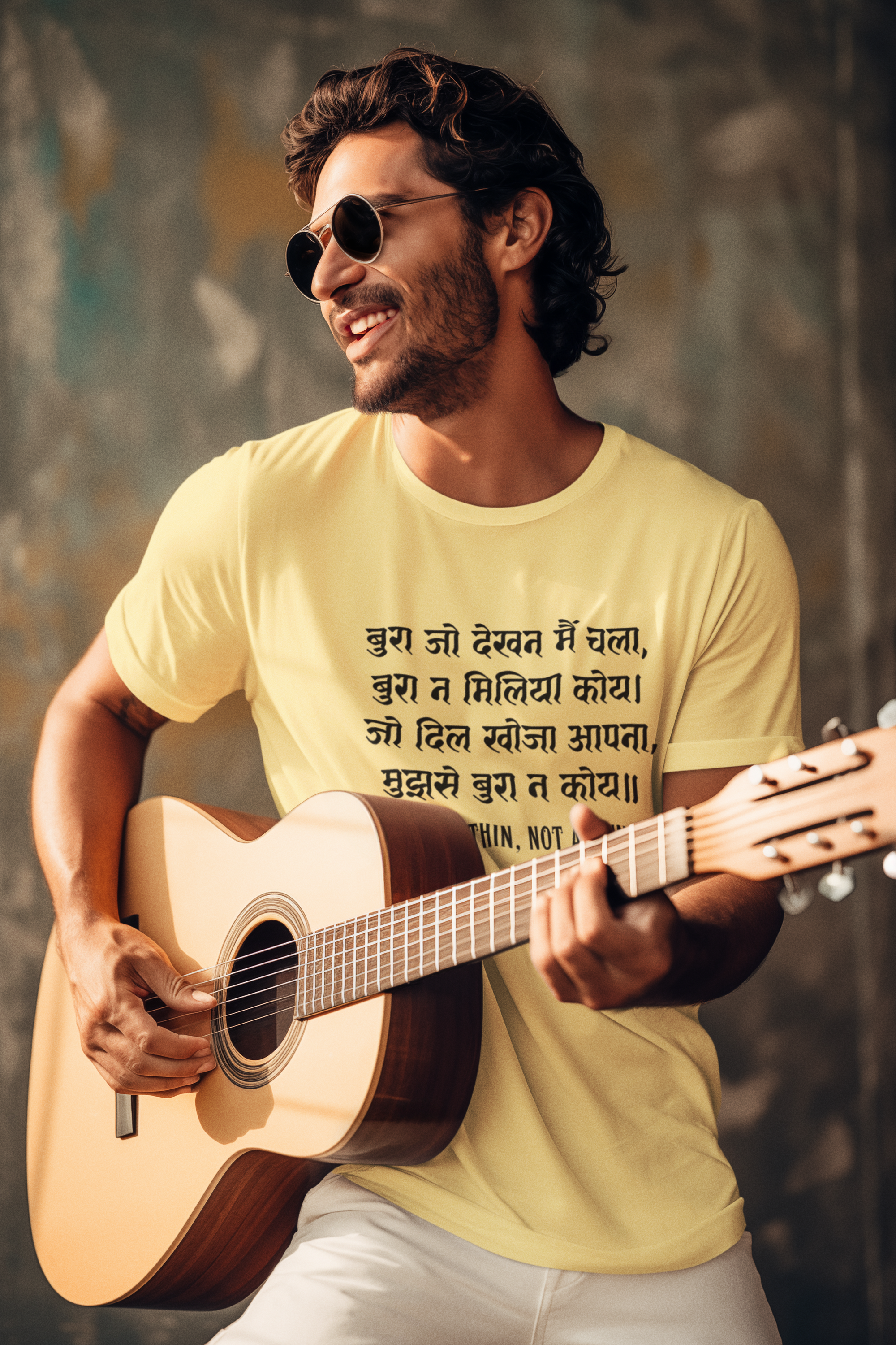 Kabir's Wisdom Unisex T-Shirt Collection - "Look Within, Not Around"