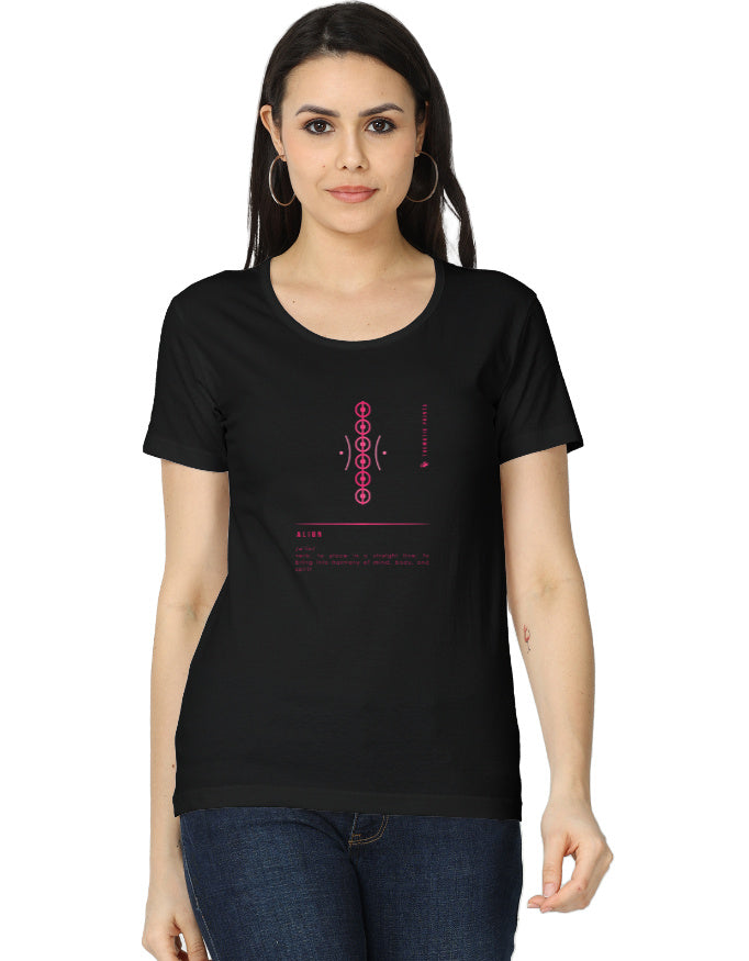 Women's T-Shirt - Mindful Meanings Collection - ALIGN