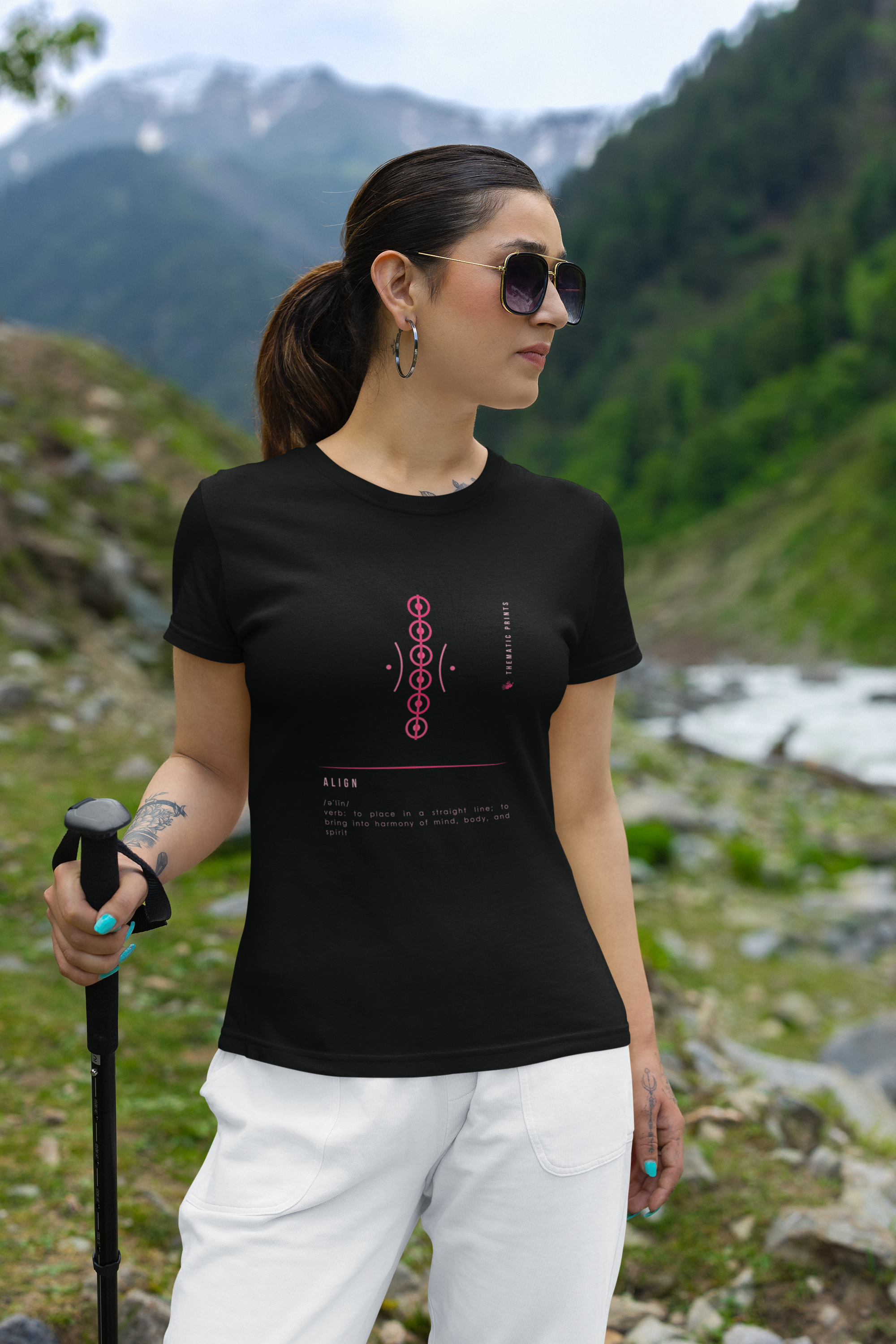 Women's T-Shirt - Mindful Meanings Collection - ALIGN