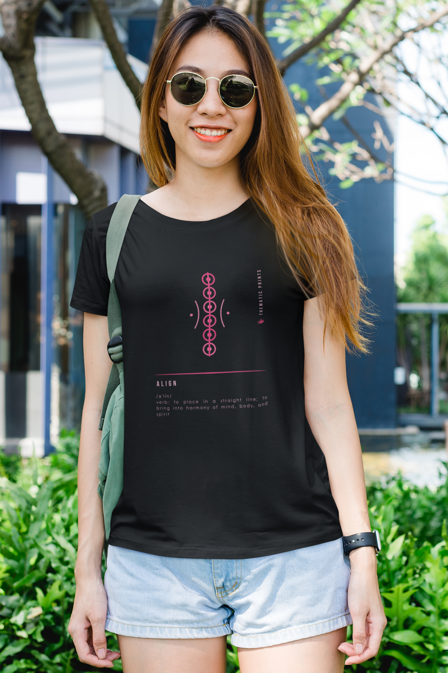 Women's T-Shirt - Mindful Meanings Collection - ALIGN