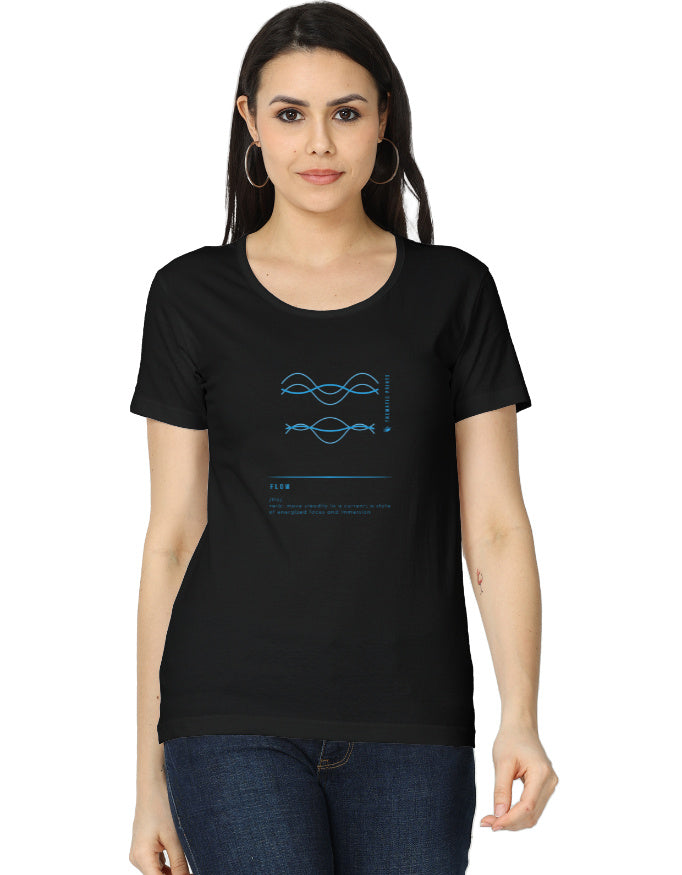 Women's T-Shirt - Mindful Meanings Collection - FLOW