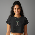 Women's Crop Top - Mindful Meanings Collection - GROUND