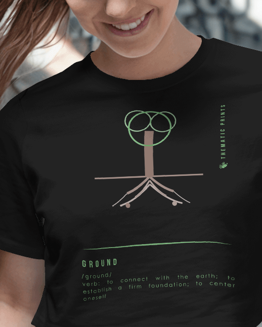 Women's Crop Top - Mindful Meanings Collection - GROUND