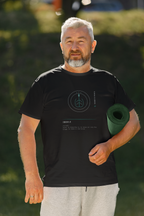 "Inhale" Men's T-Shirt - Mindful Meanings Collection