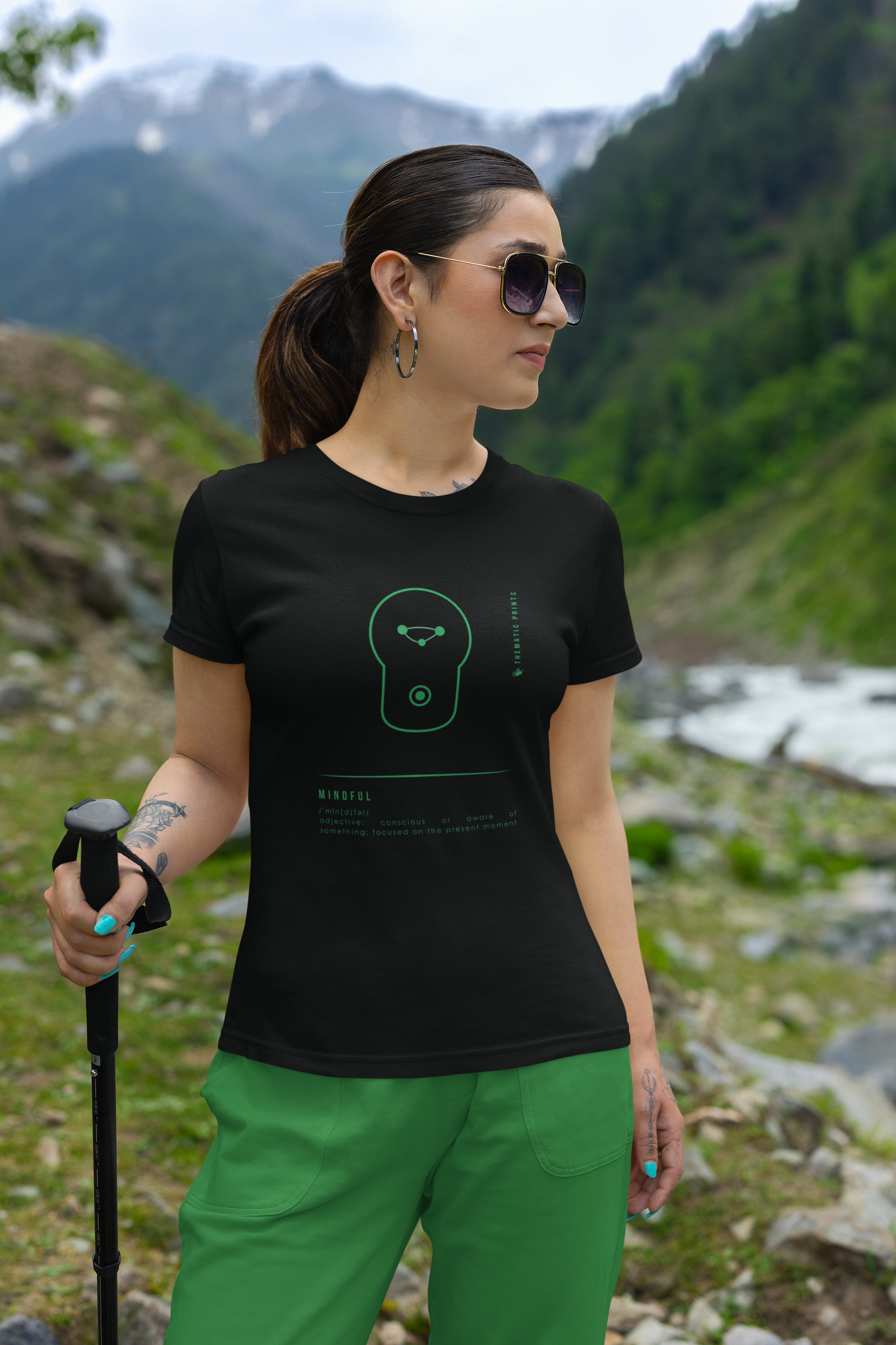 Women's T-Shirt - Mindful Meanings Collection - MINDFUL