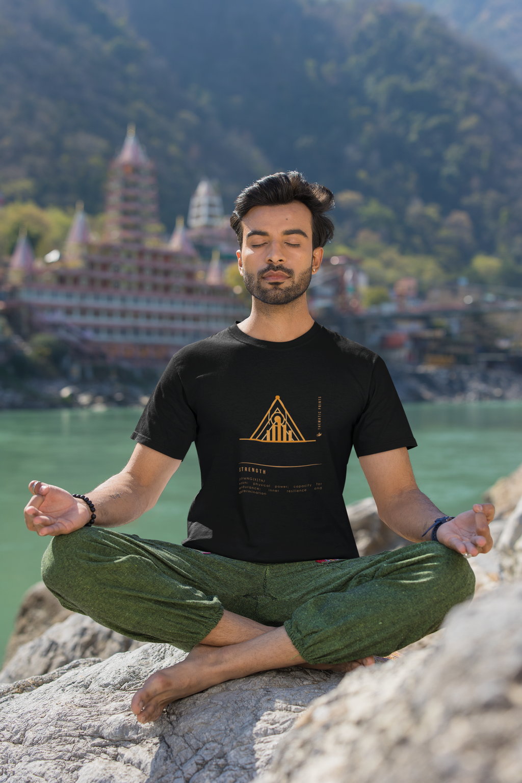 "Strength" Men's T-Shirt - Mindful Meanings Collection