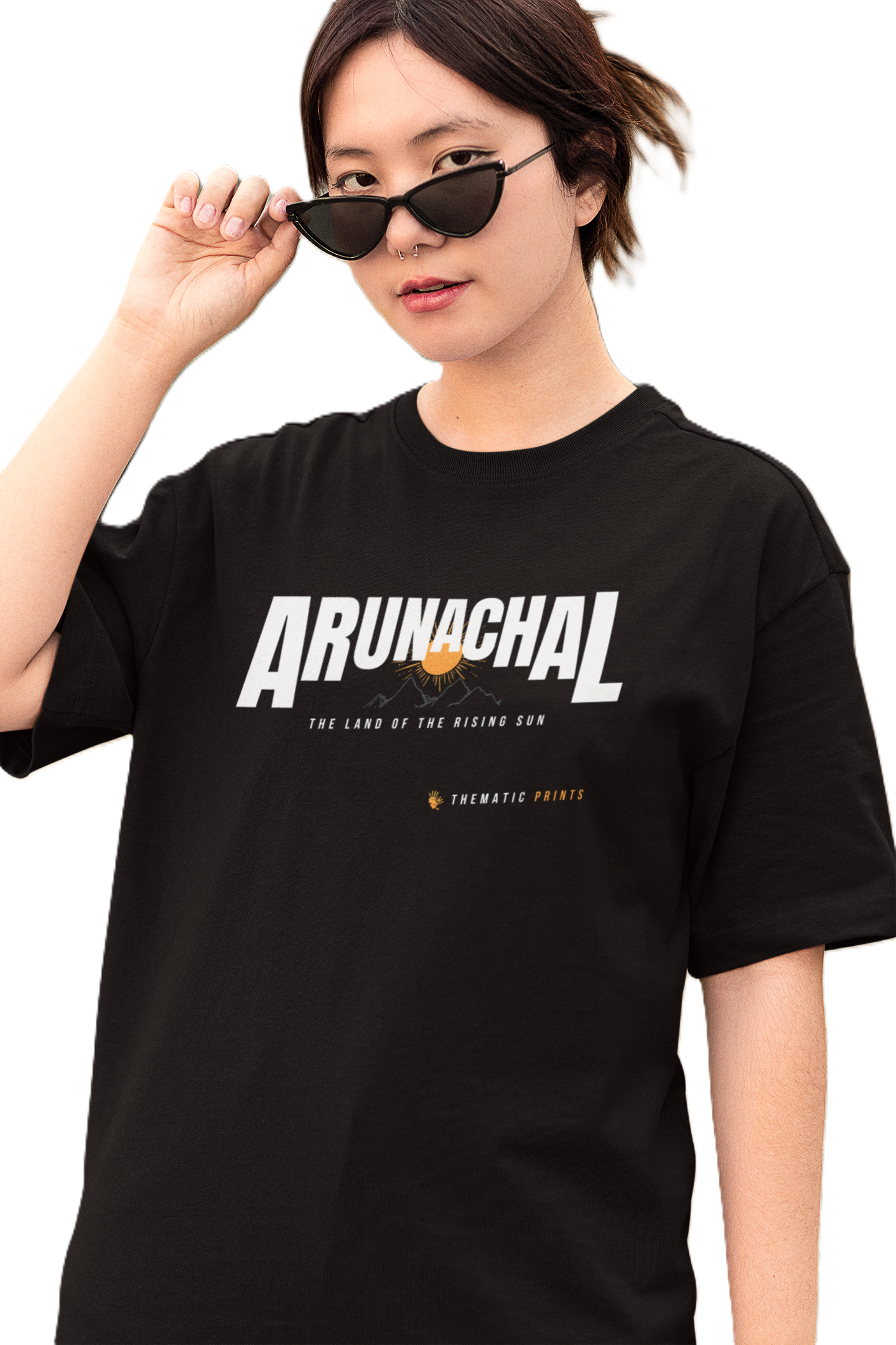 Seven Sisters Collection - Arunachal | Unisex Oversized T-Shirt