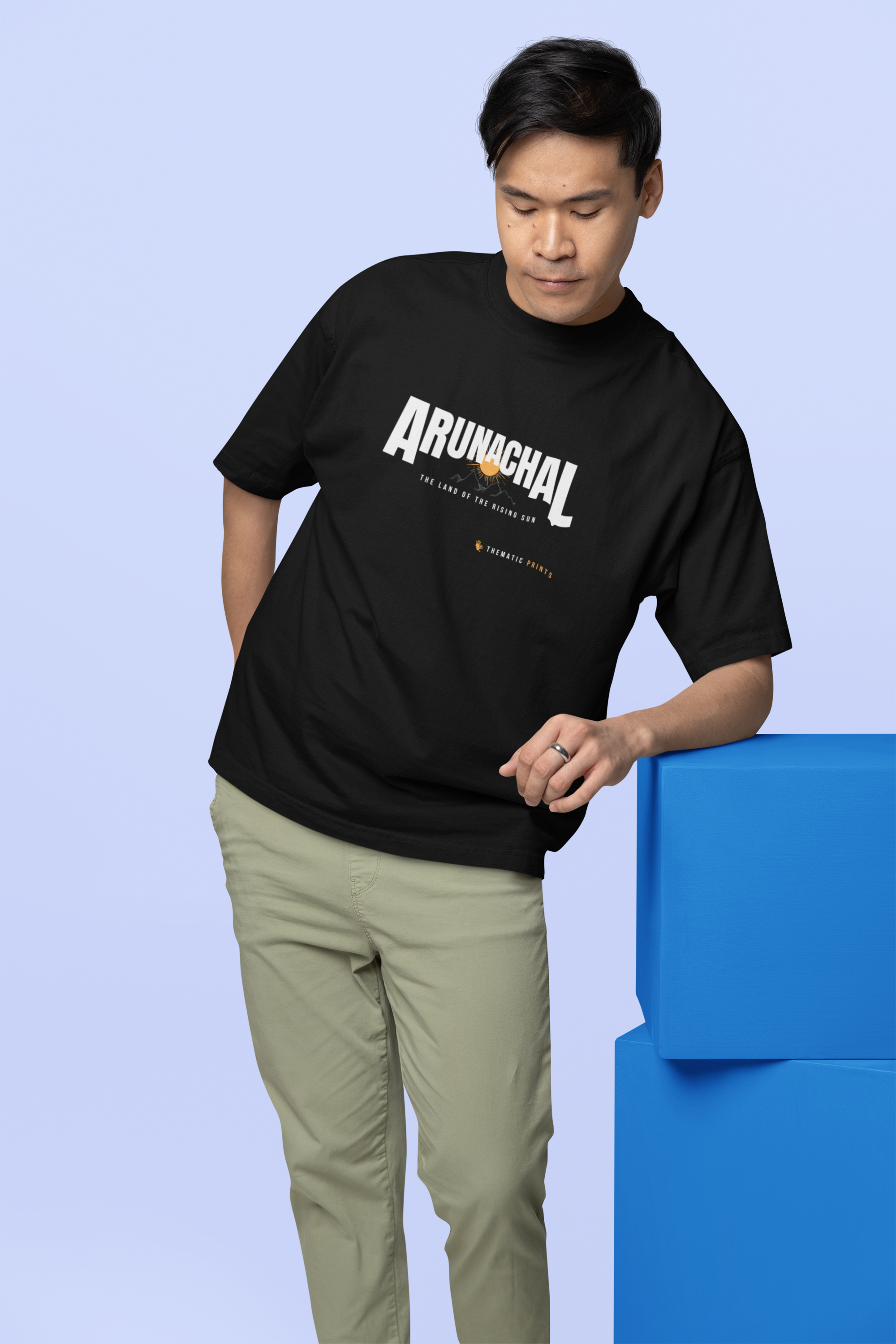 Seven Sisters Collection - Arunachal | Unisex Oversized T-Shirt