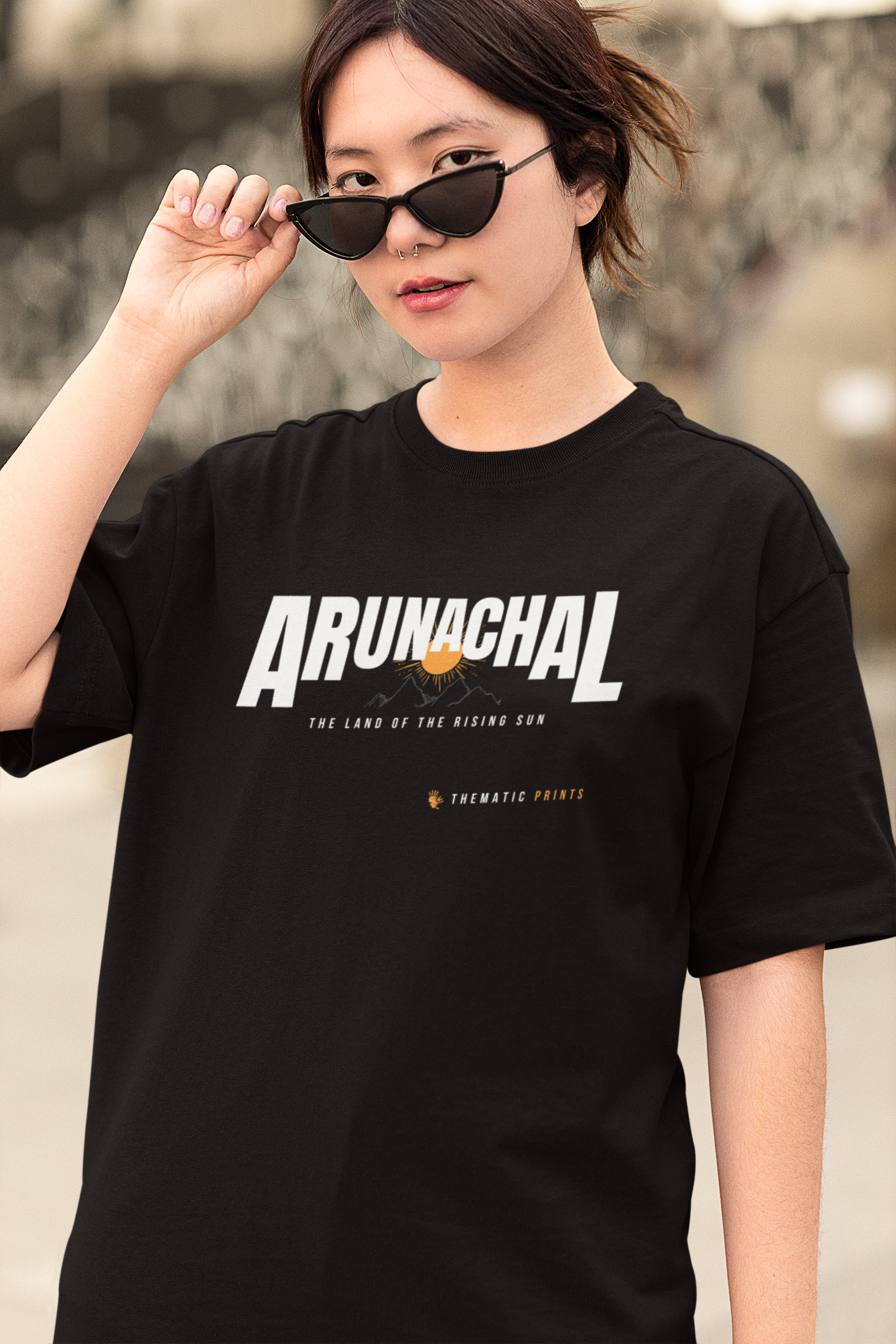 Seven Sisters Collection - Arunachal | Unisex Oversized T-Shirt