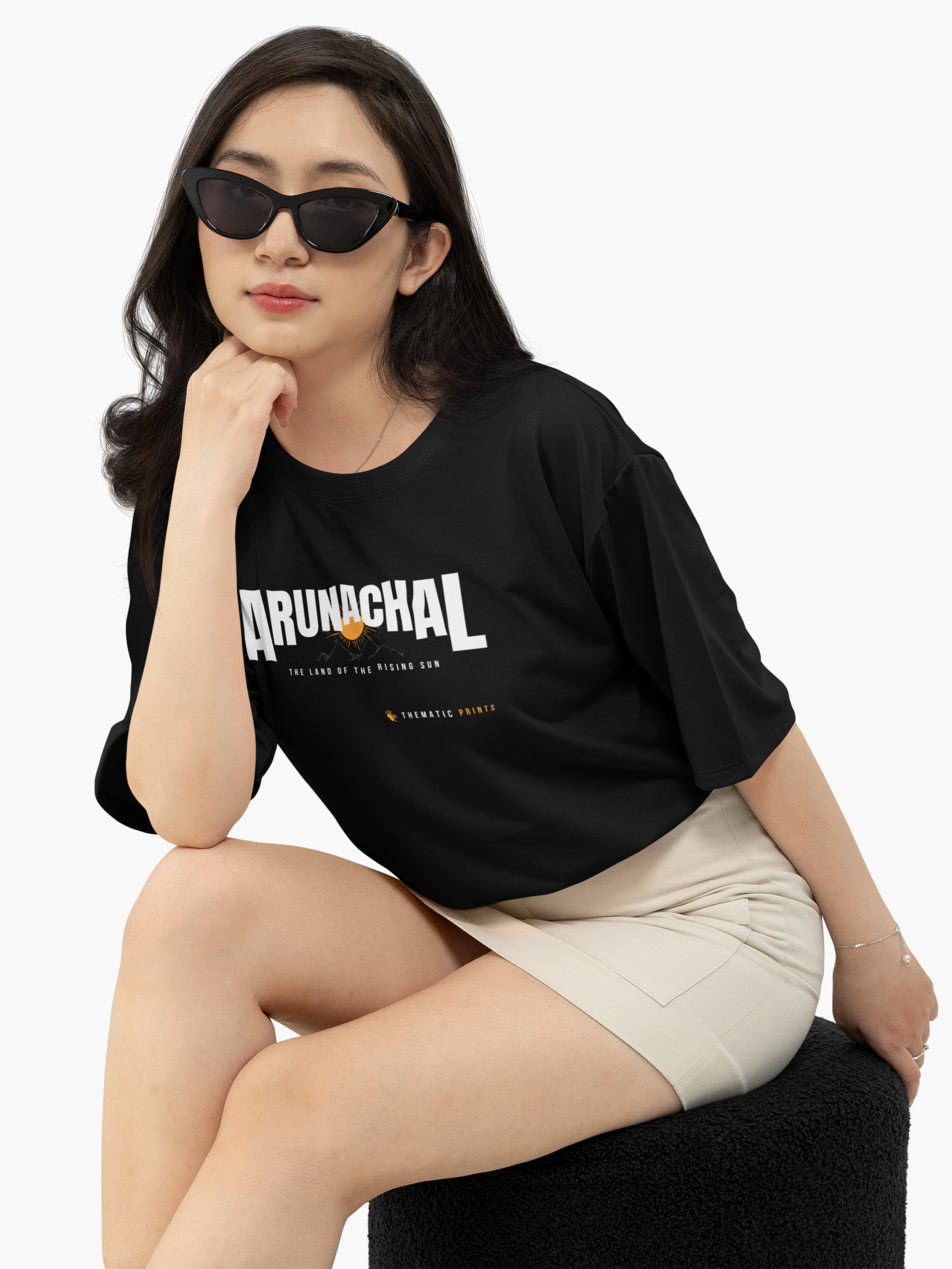 Seven Sisters Collection - Arunachal | Unisex Oversized T-Shirt