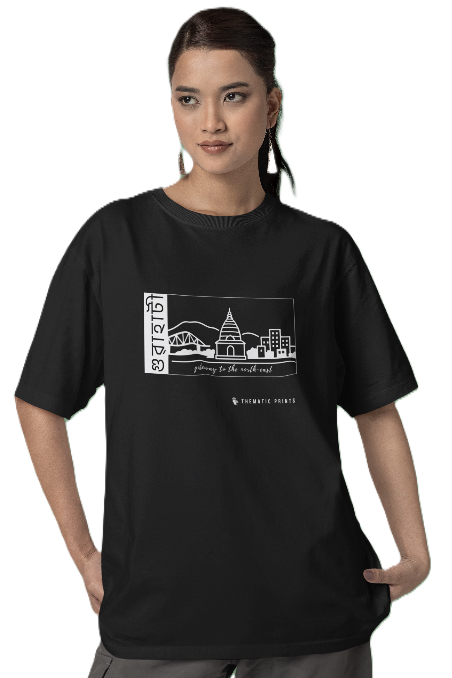 Seven Sisters Collection - Guwahati | Unisex Oversized T-Shirt