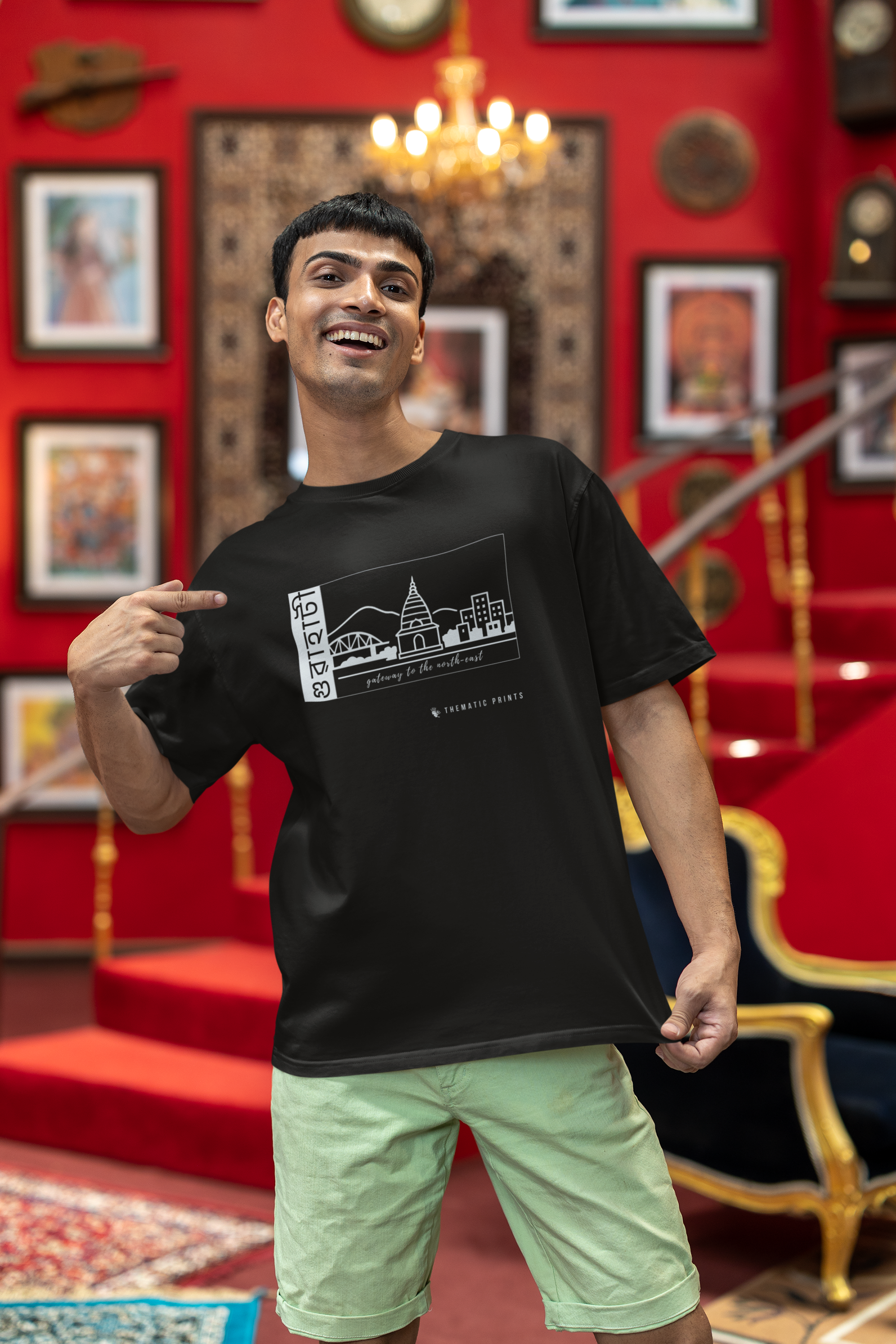 Seven Sisters Collection - Guwahati | Unisex Oversized T-Shirt