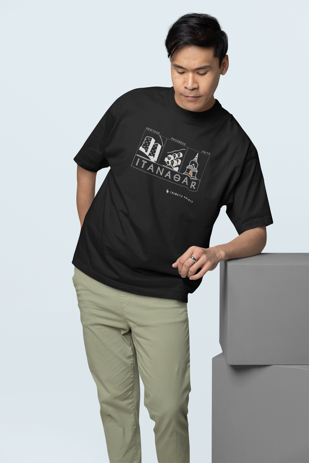 Seven Sisters Collection - Itanagar | Unisex Oversized T-Shirt