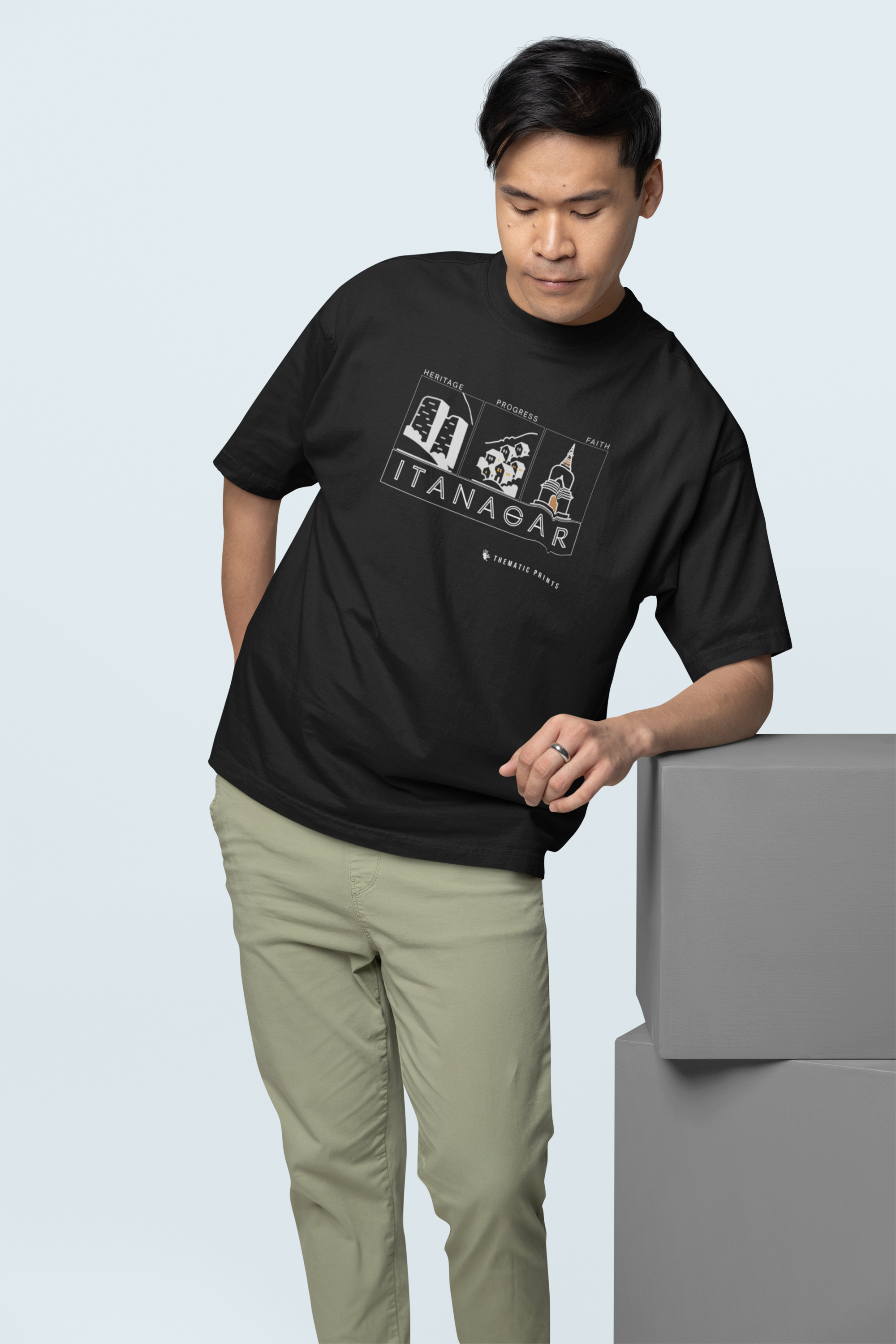 Seven Sisters Collection - Itanagar | Unisex Oversized T-Shirt