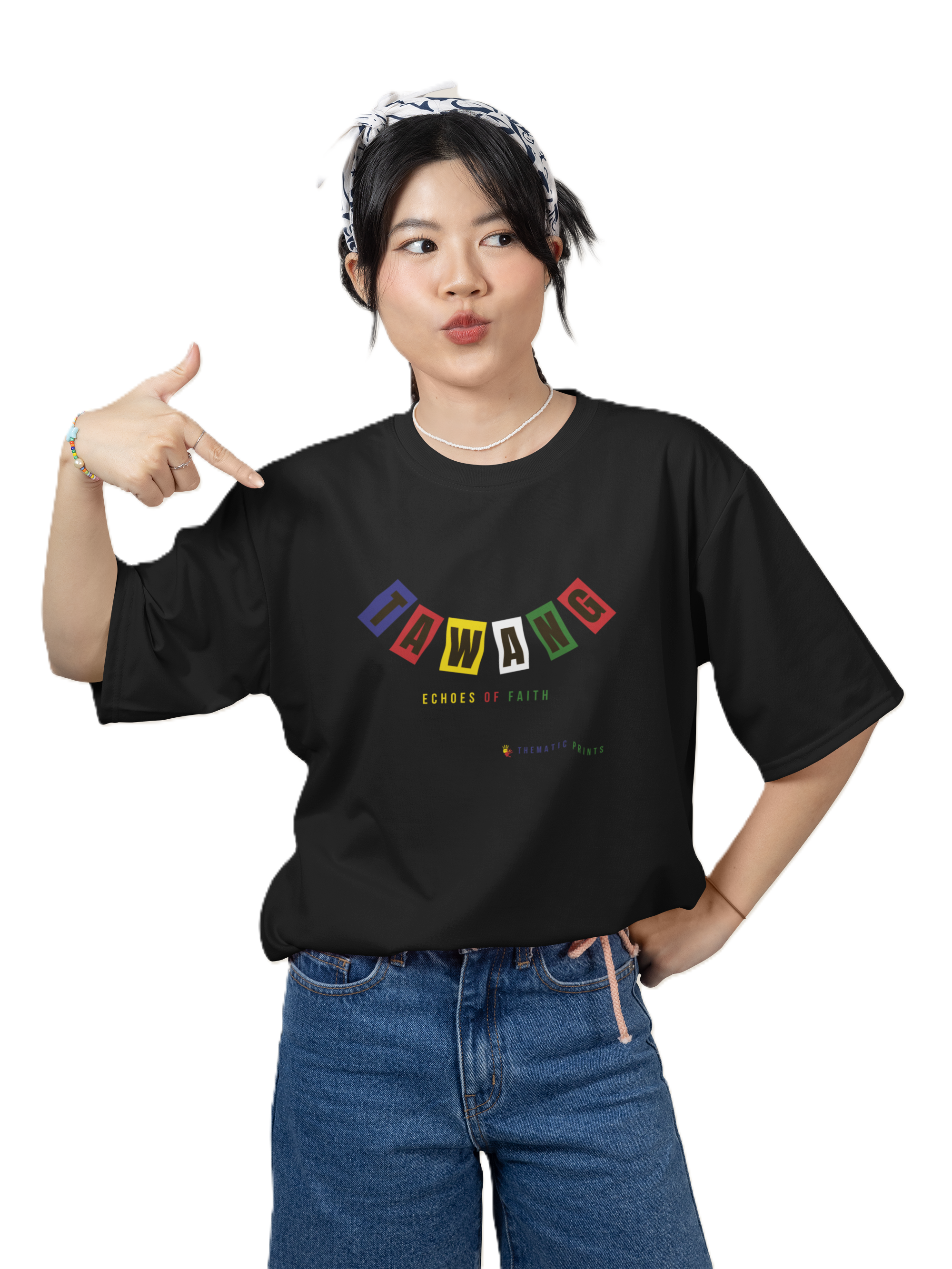 Seven Sisters Collection - Tawang | Unisex Oversized T-Shirt