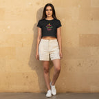 Women’s Printed Crop Top – Papa Ki Pari | Daddy’s Girl | Father-Daughter Bond