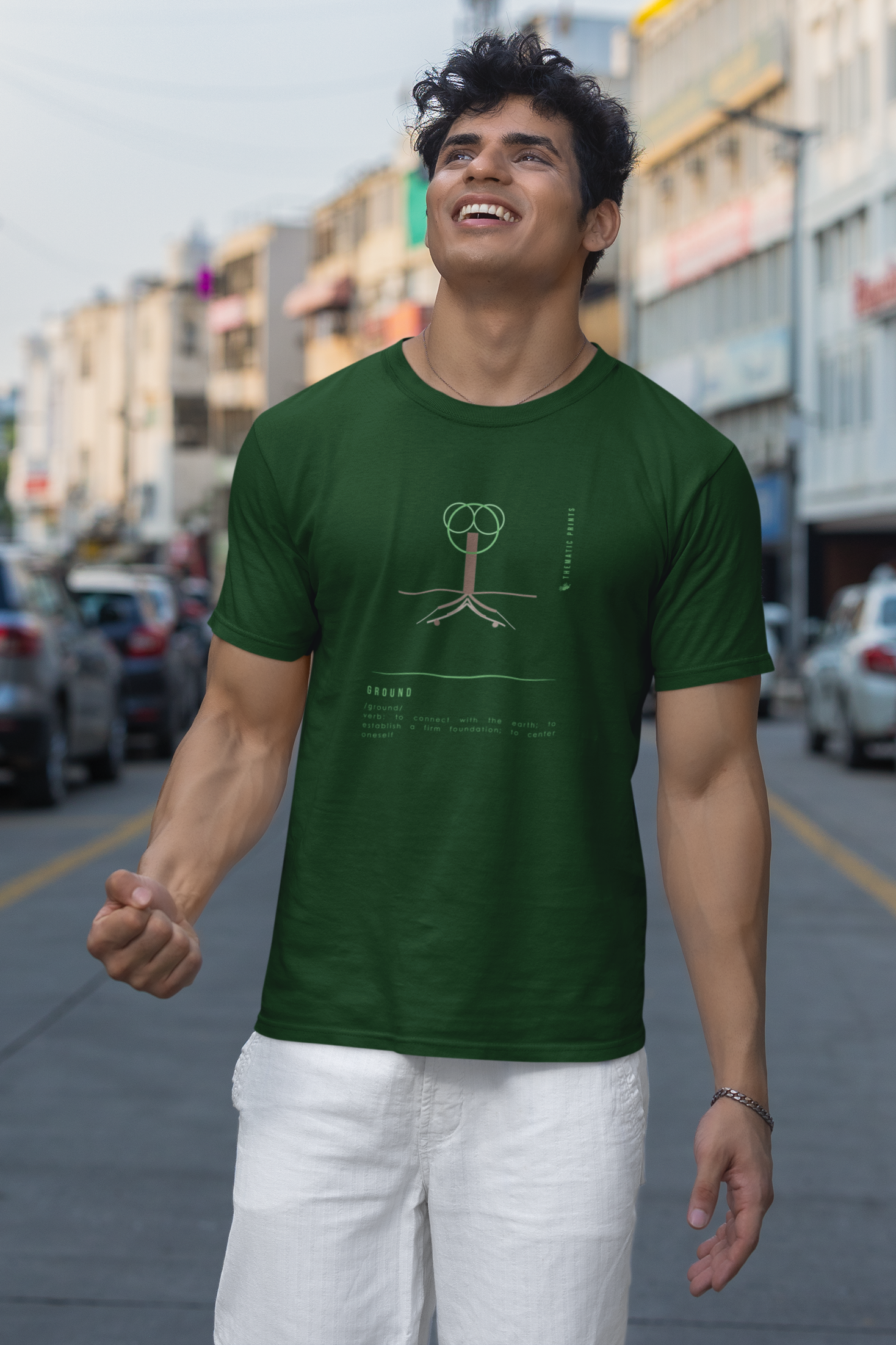 "Ground" Men's T-Shirt - Mindful Meanings Collection