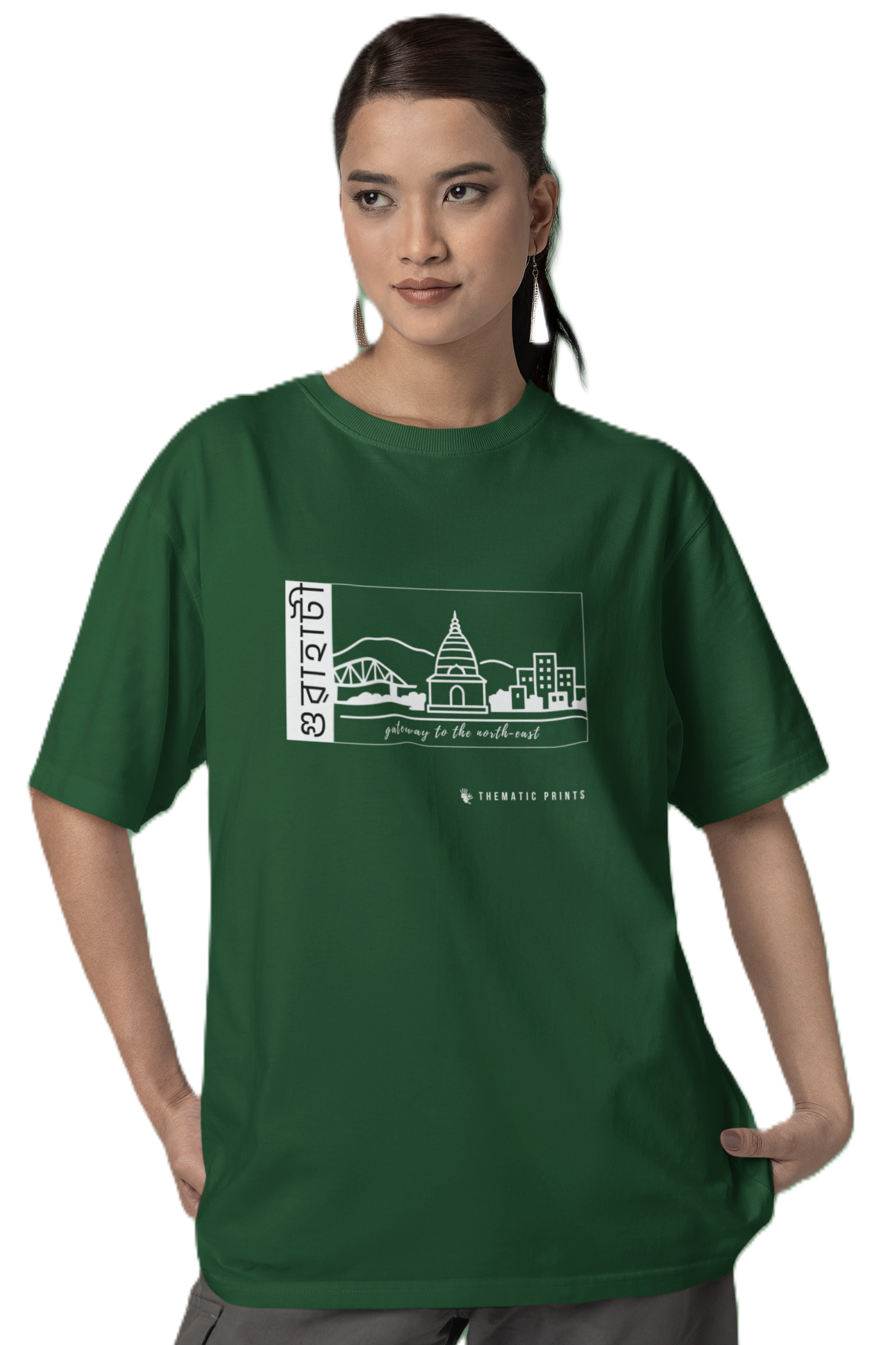 Seven Sisters Collection - Guwahati | Unisex Oversized T-Shirt