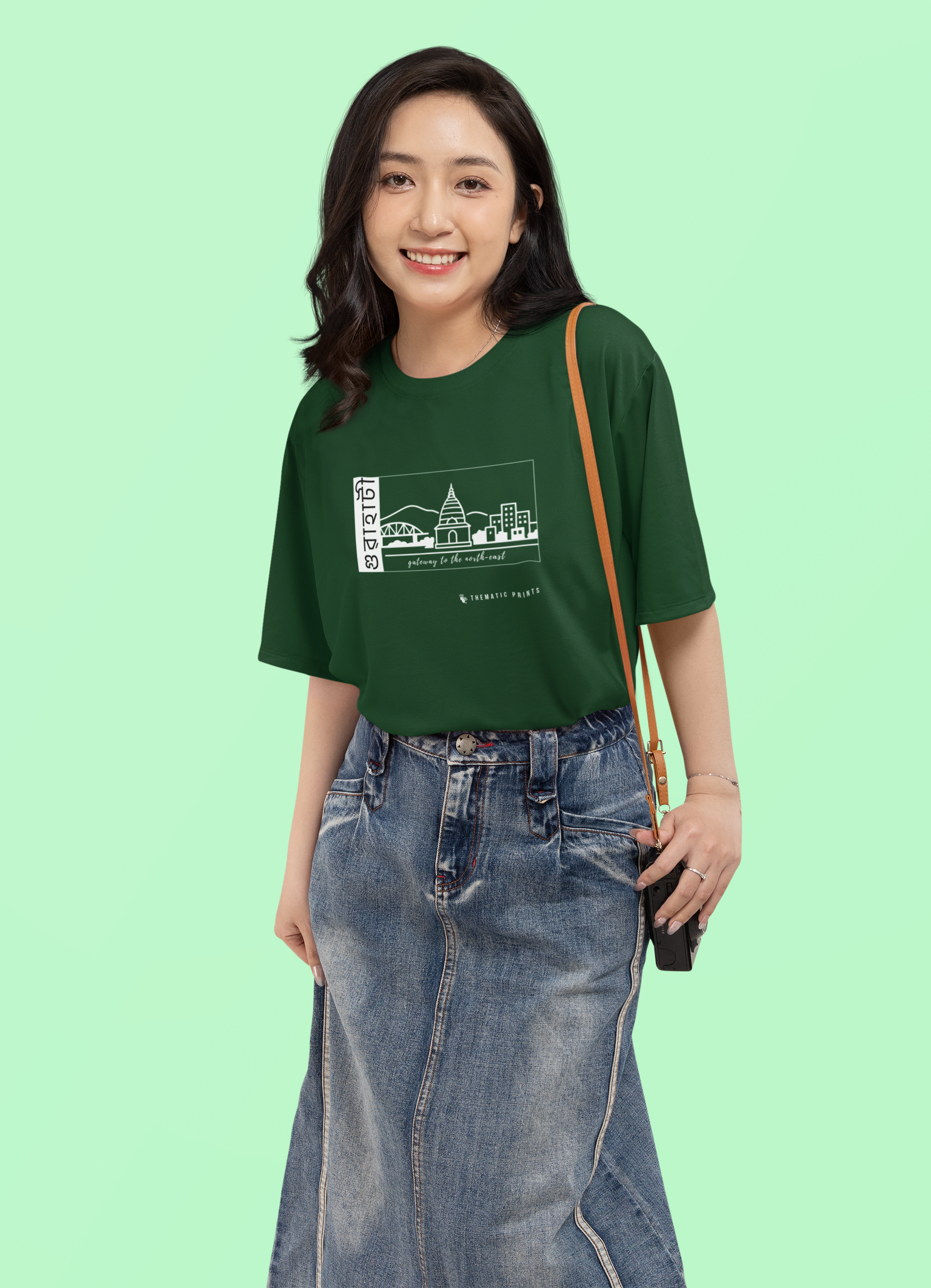 Seven Sisters Collection - Guwahati | Unisex Oversized T-Shirt
