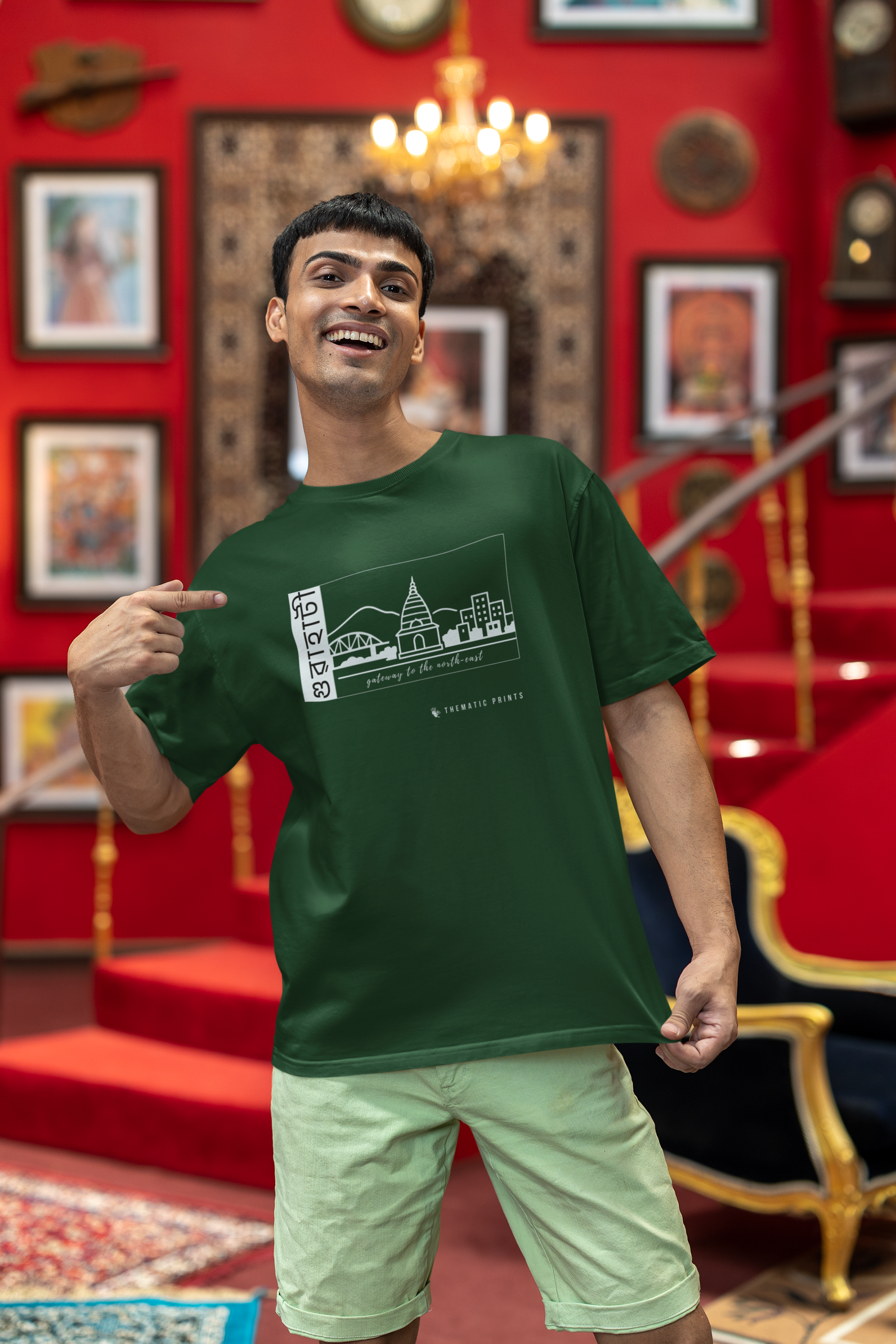 Seven Sisters Collection - Guwahati | Unisex Oversized T-Shirt