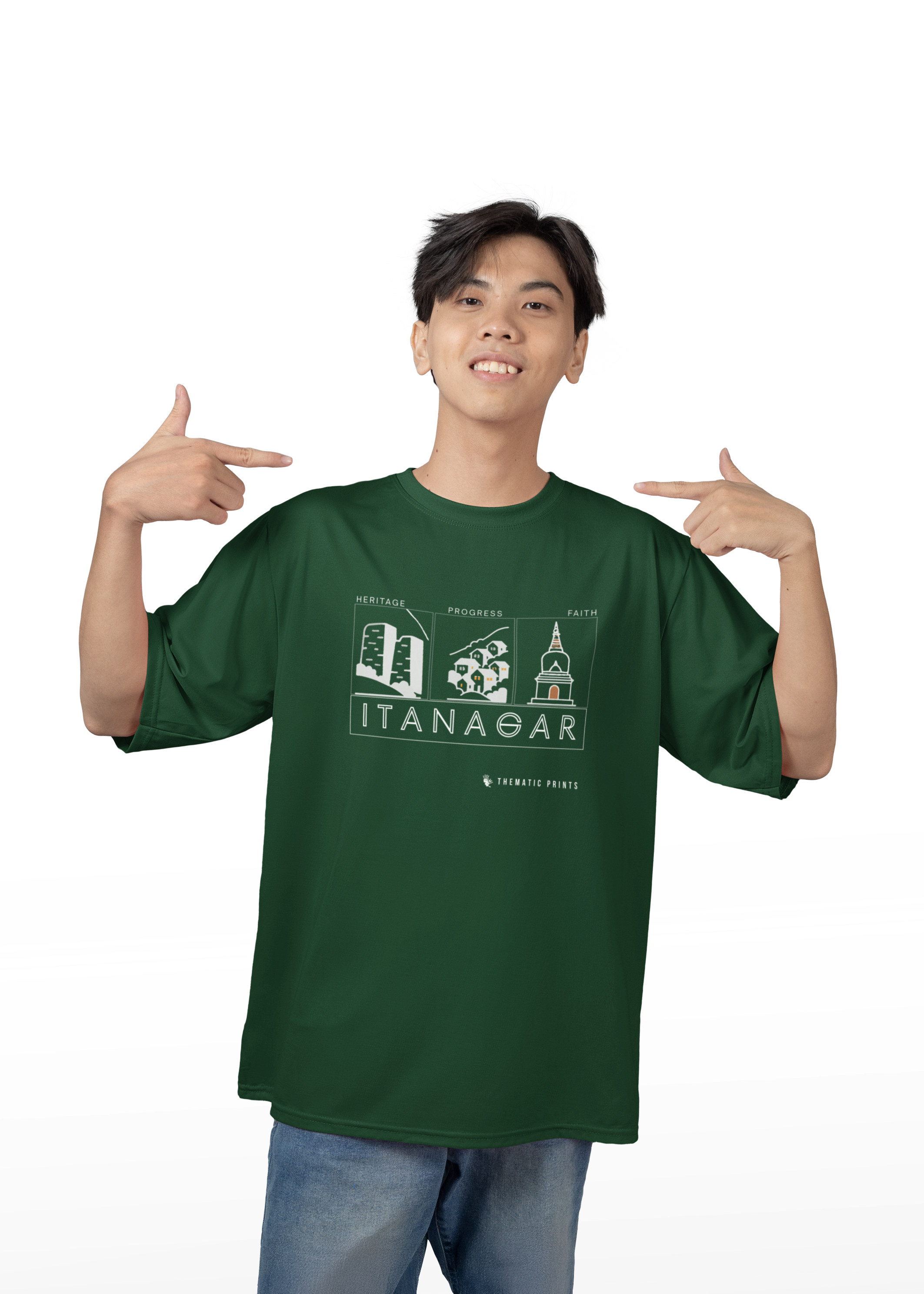 Seven Sisters Collection - Itanagar | Unisex Oversized T-Shirt