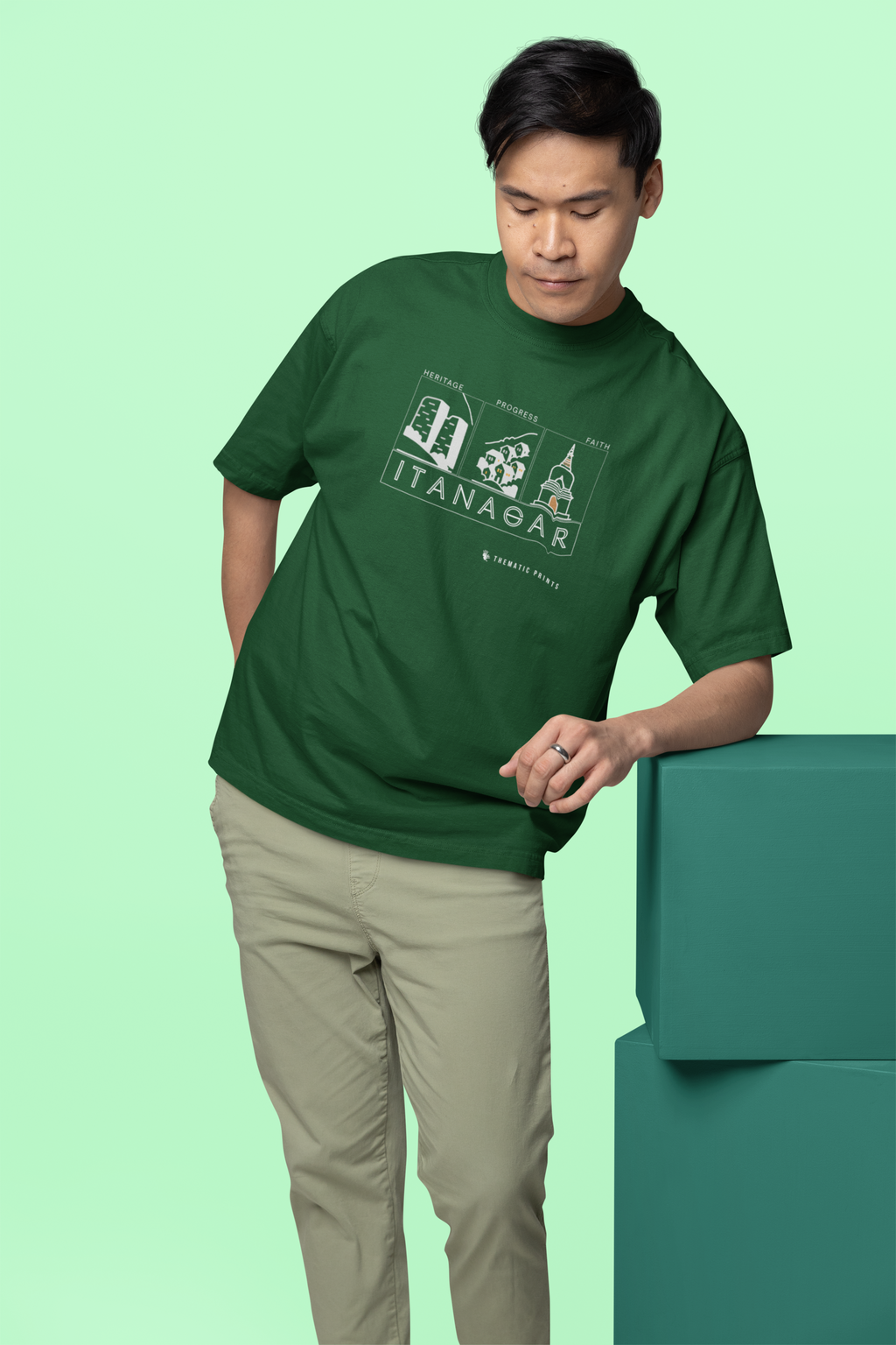 Seven Sisters Collection - Itanagar | Unisex Oversized T-Shirt