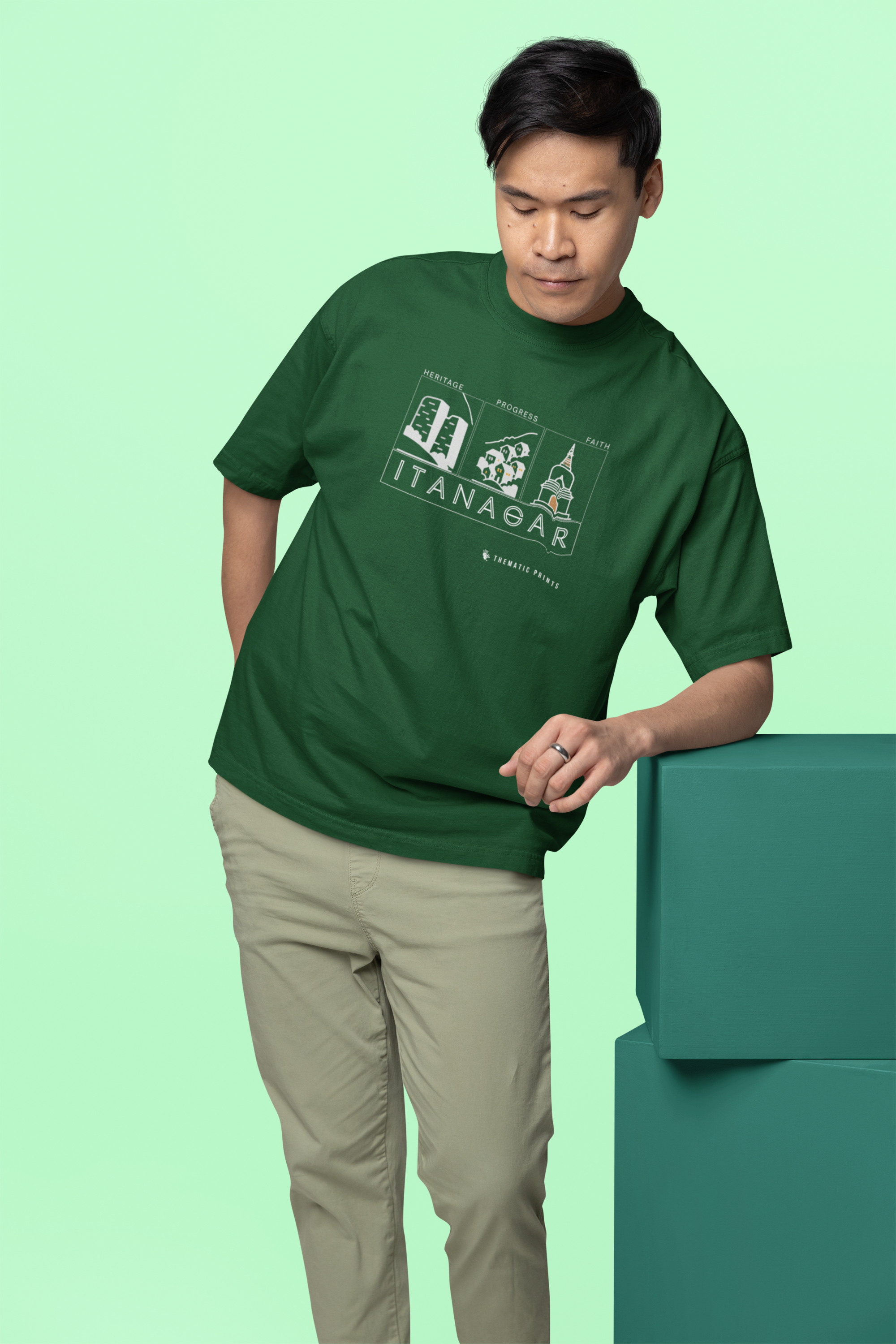 Seven Sisters Collection - Itanagar | Unisex Oversized T-Shirt