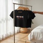 Women's Baby Tee - Cotton Stretchable - Self Love Typography Print - Love Myself