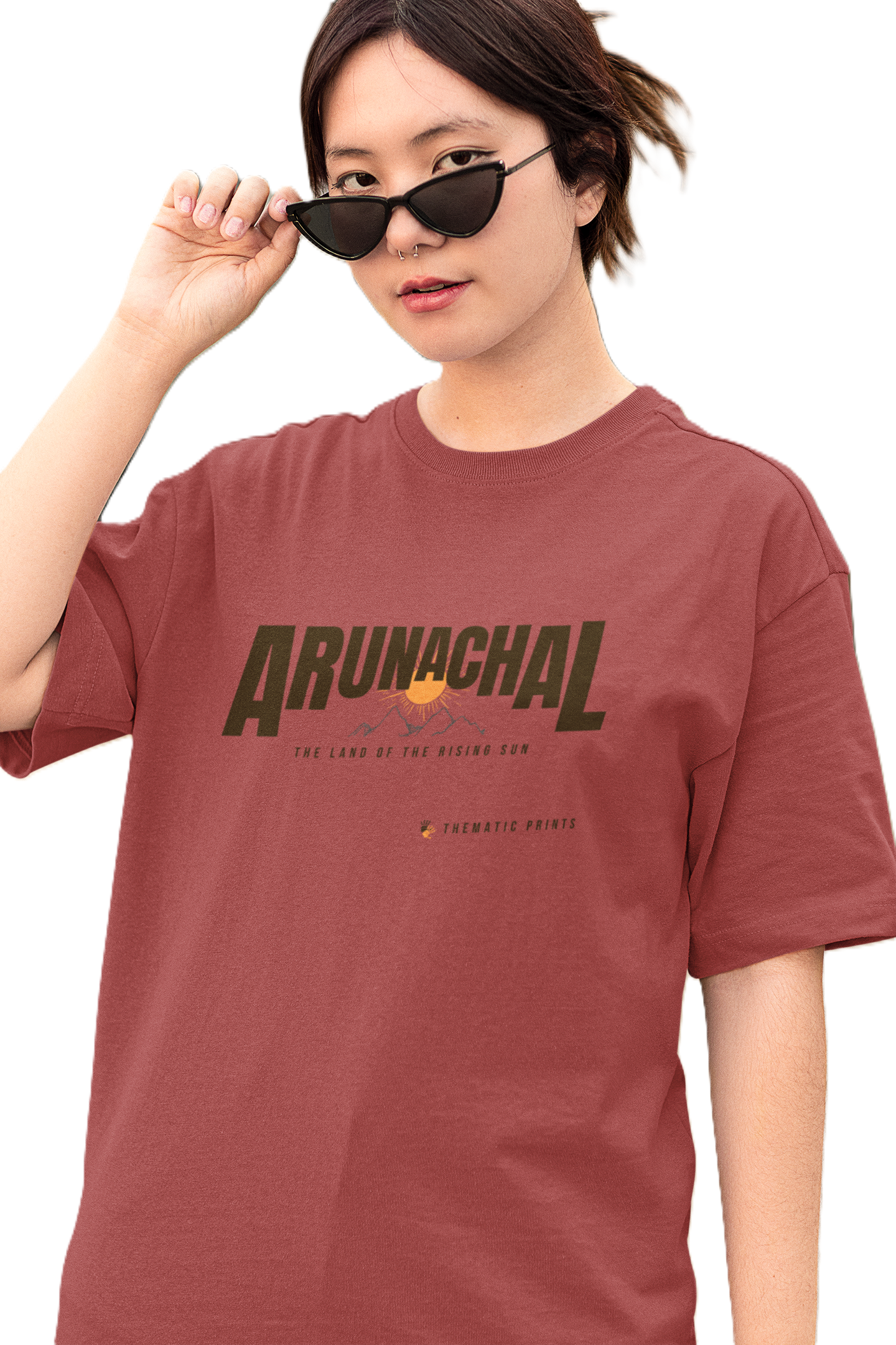 Seven Sisters Collection - Arunachal | Unisex Oversized T-Shirt