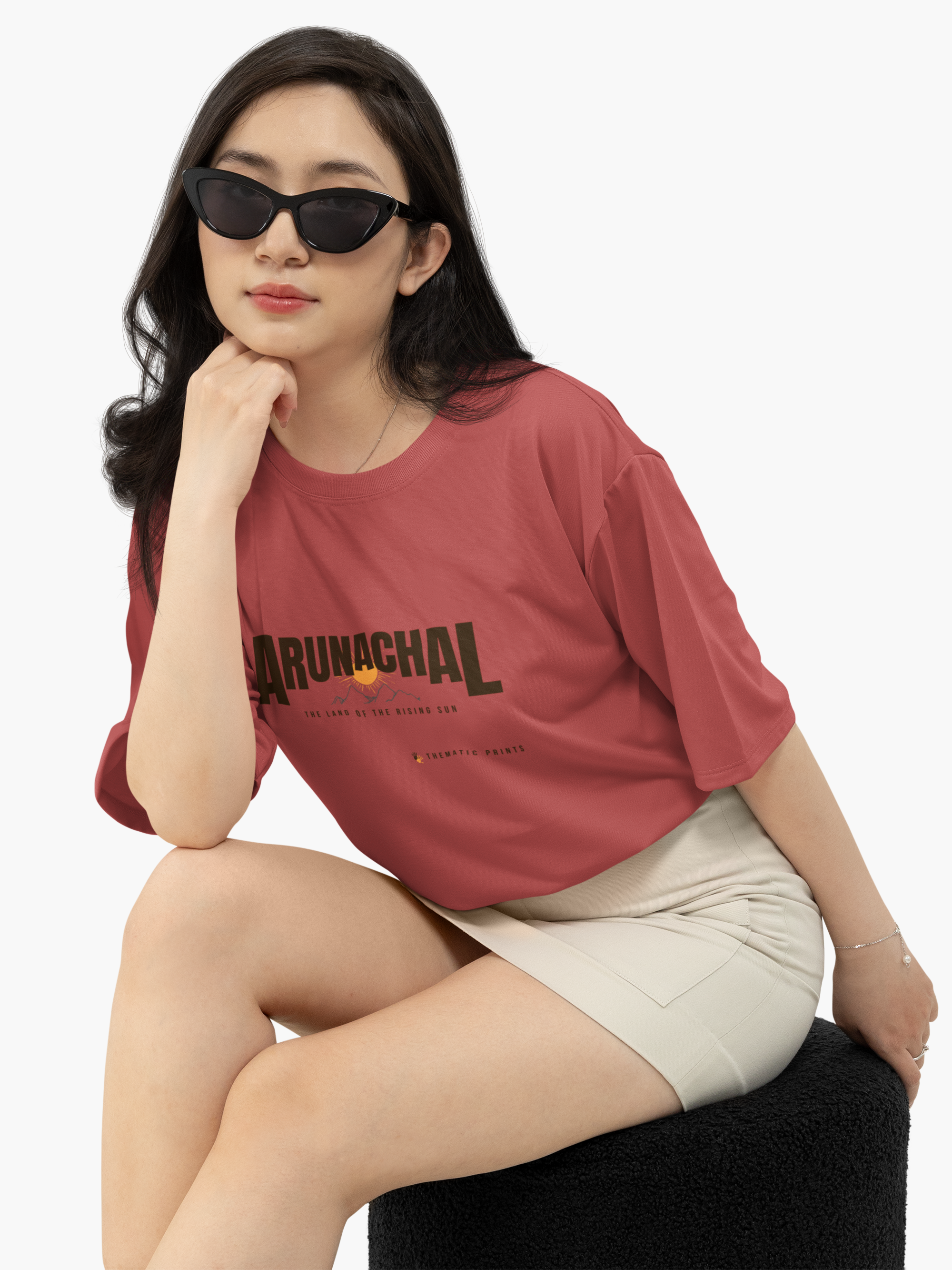 Seven Sisters Collection - Arunachal | Unisex Oversized T-Shirt