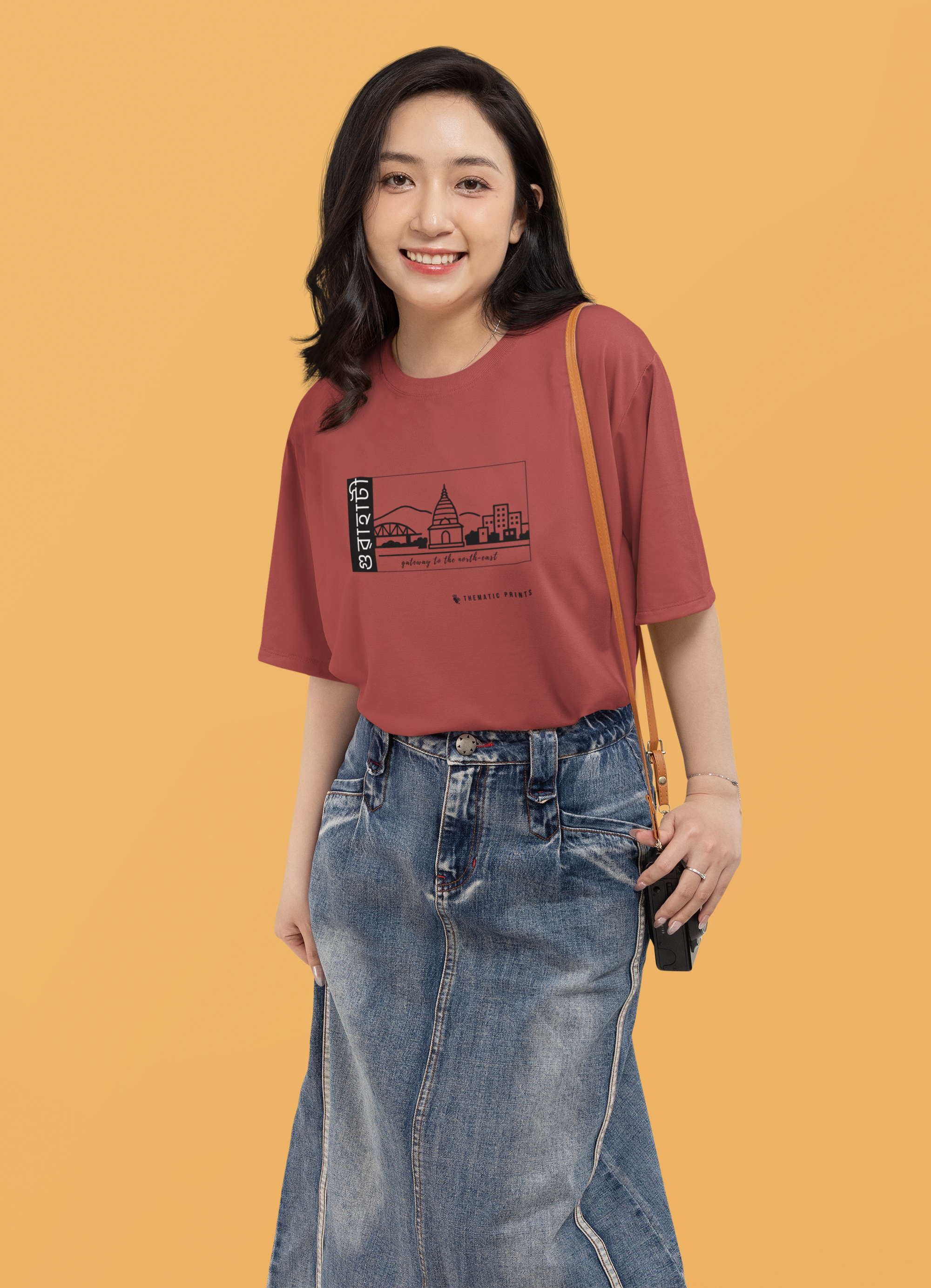 Seven Sisters Collection - Guwahati | Unisex Oversized T-Shirt