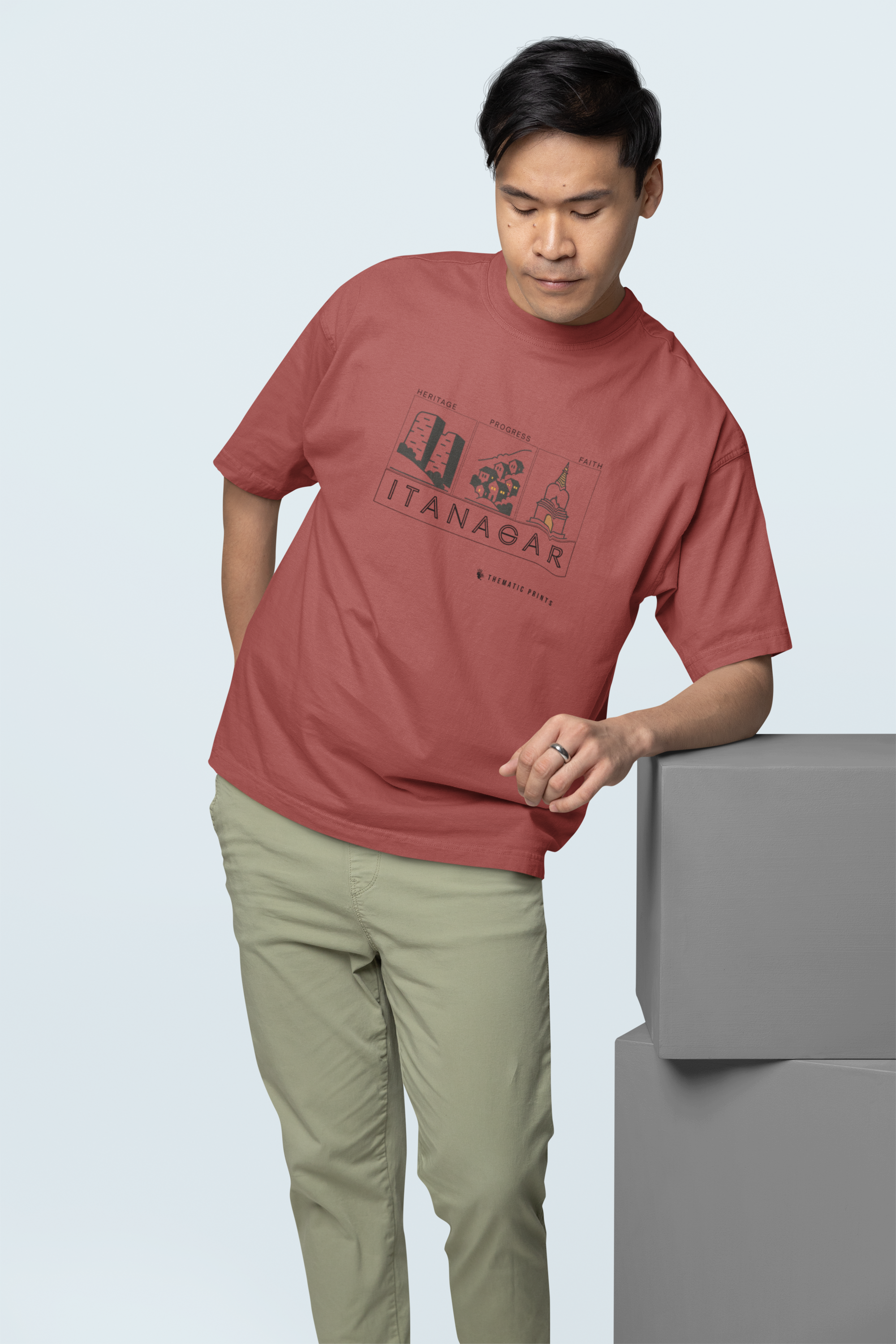 Seven Sisters Collection - Itanagar | Unisex Oversized T-Shirt