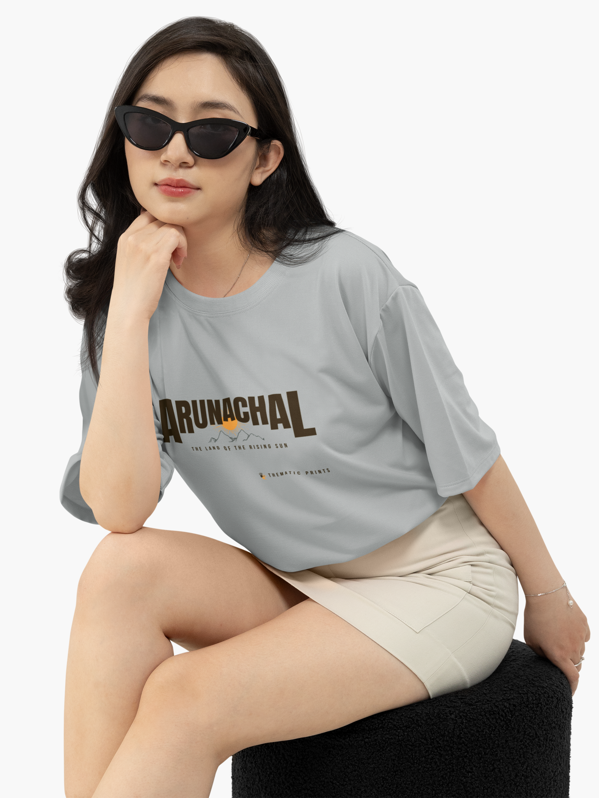 Seven Sisters Collection - Arunachal | Unisex Oversized T-Shirt