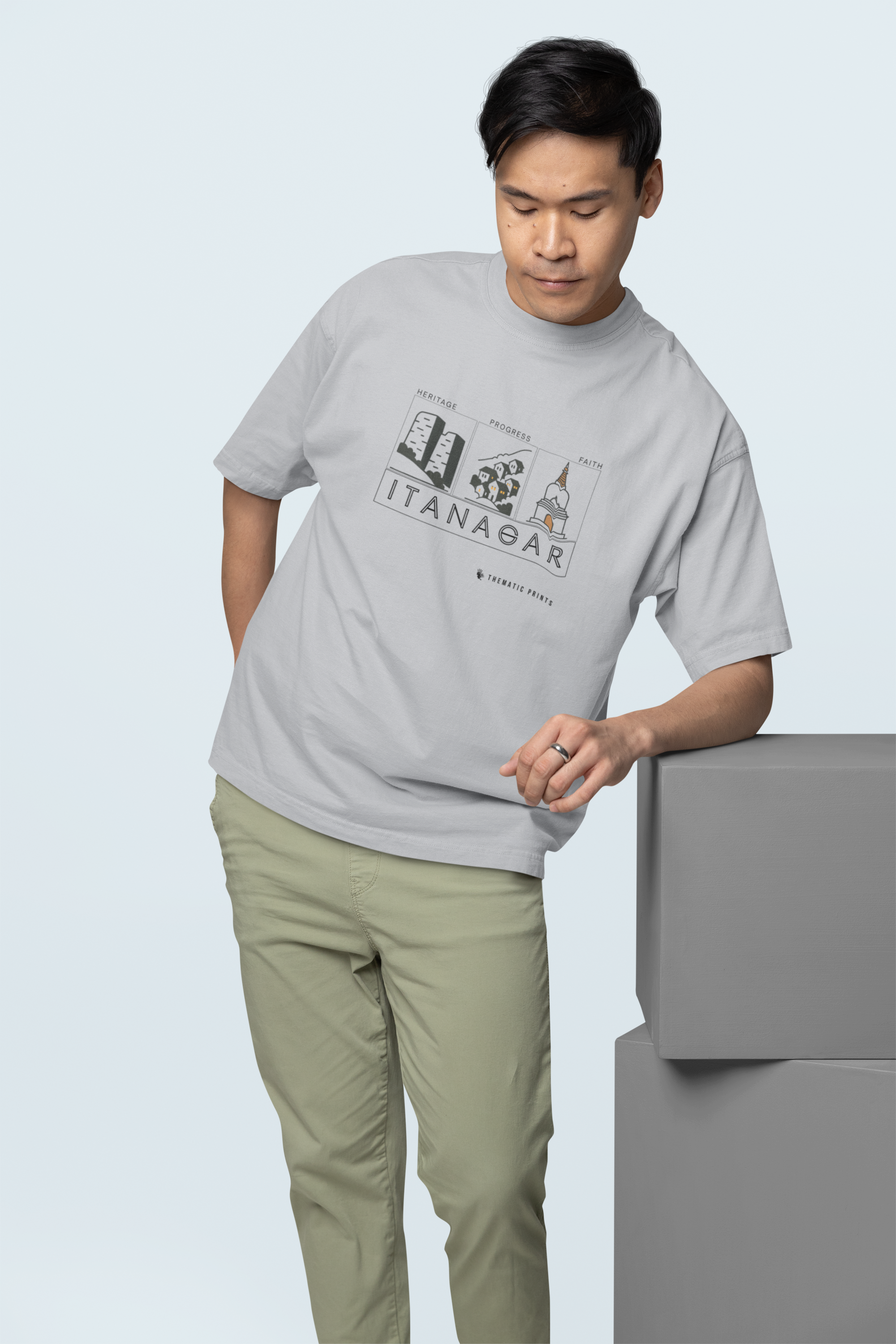 Seven Sisters Collection - Itanagar | Unisex Oversized T-Shirt