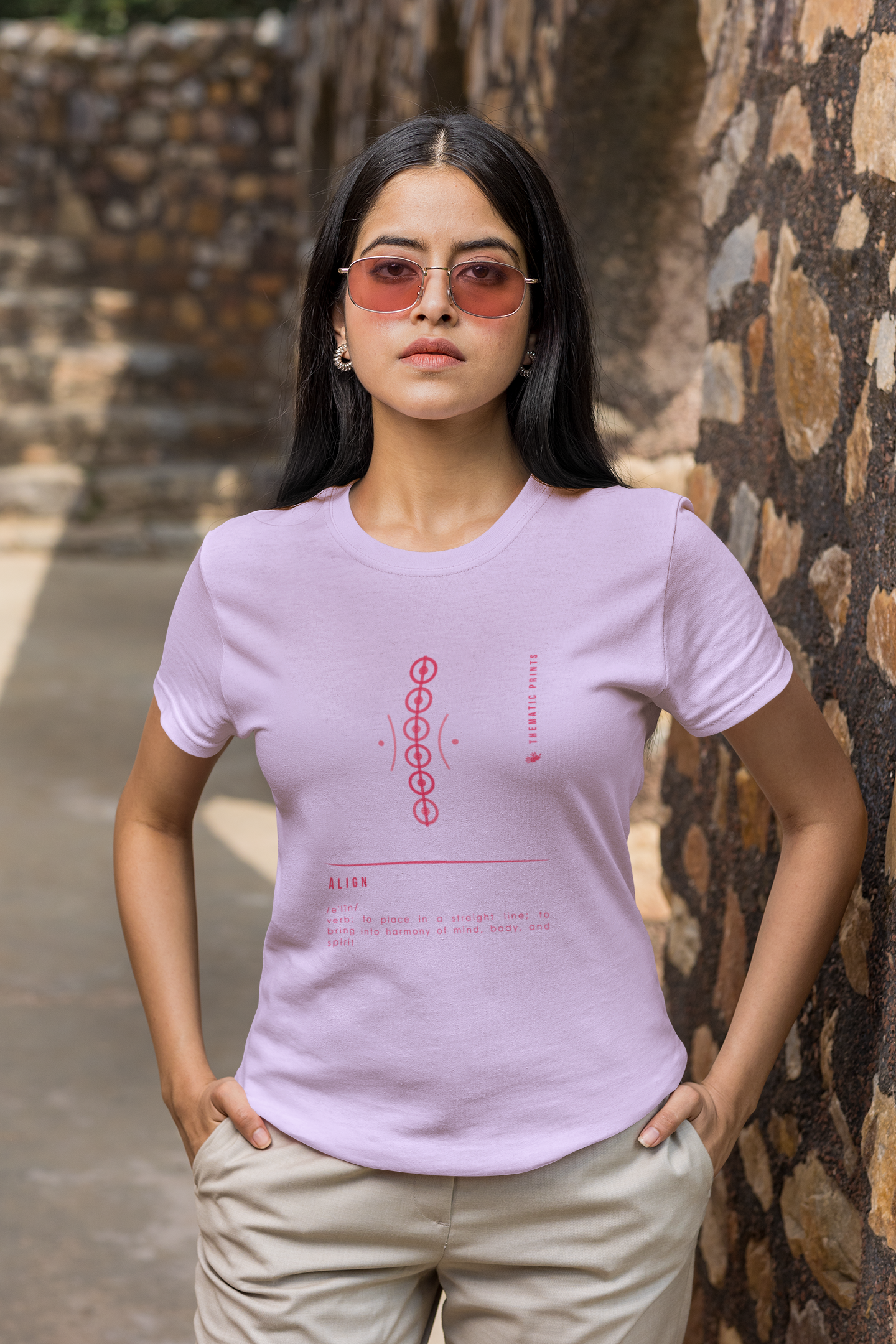 Women's T-Shirt - Mindful Meanings Collection - ALIGN