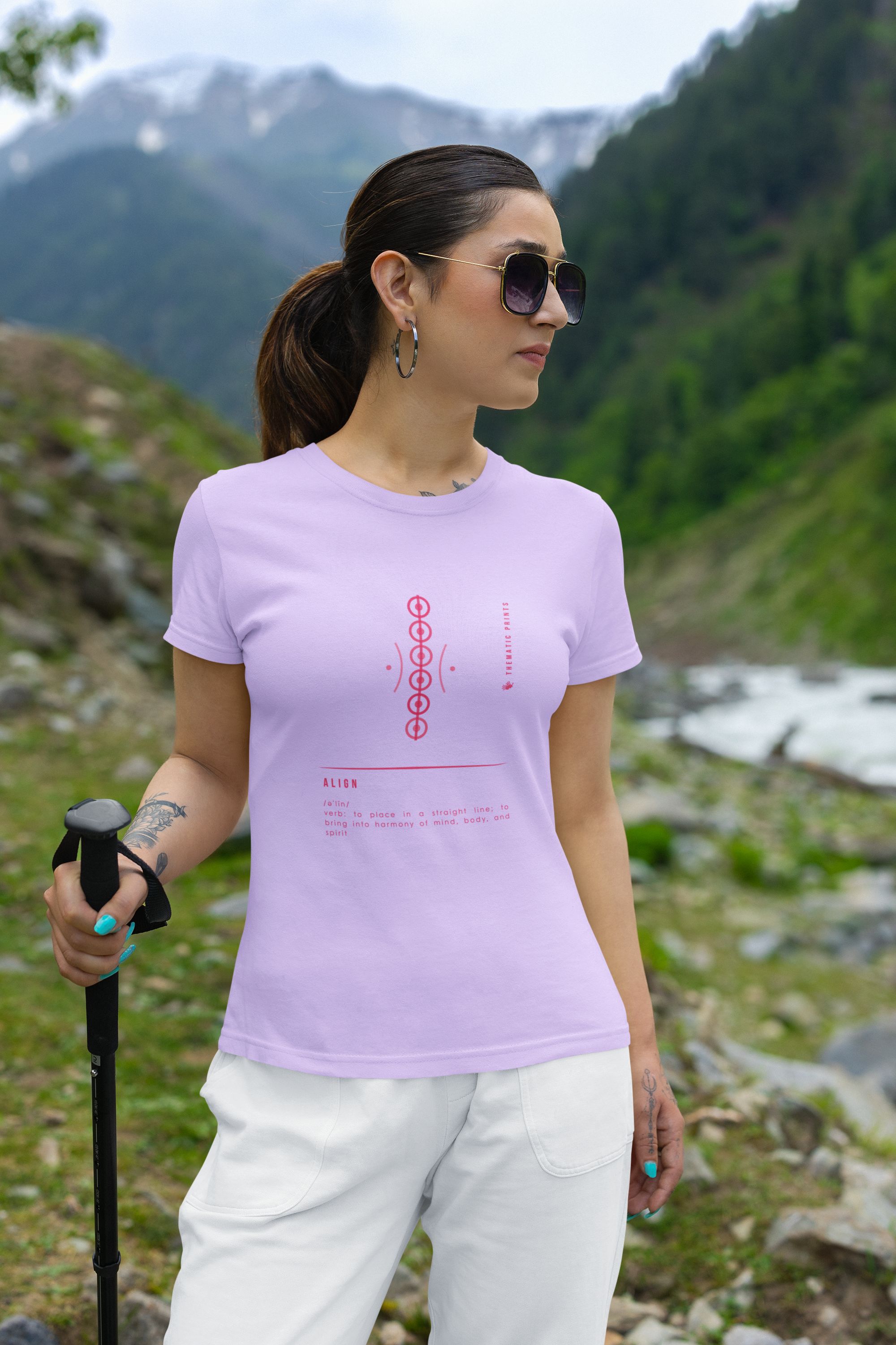 Women's T-Shirt - Mindful Meanings Collection - ALIGN