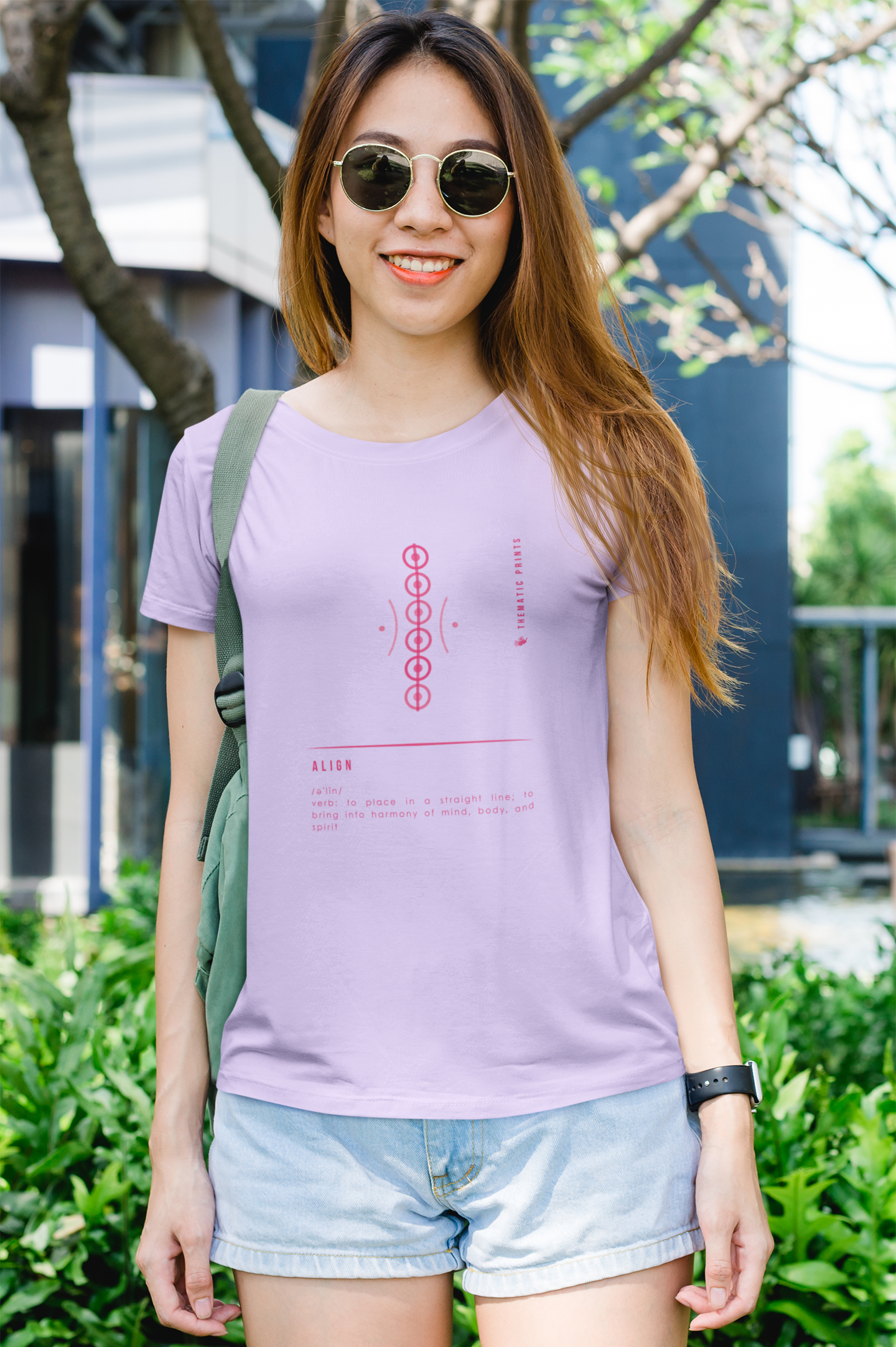 Women's T-Shirt - Mindful Meanings Collection - ALIGN