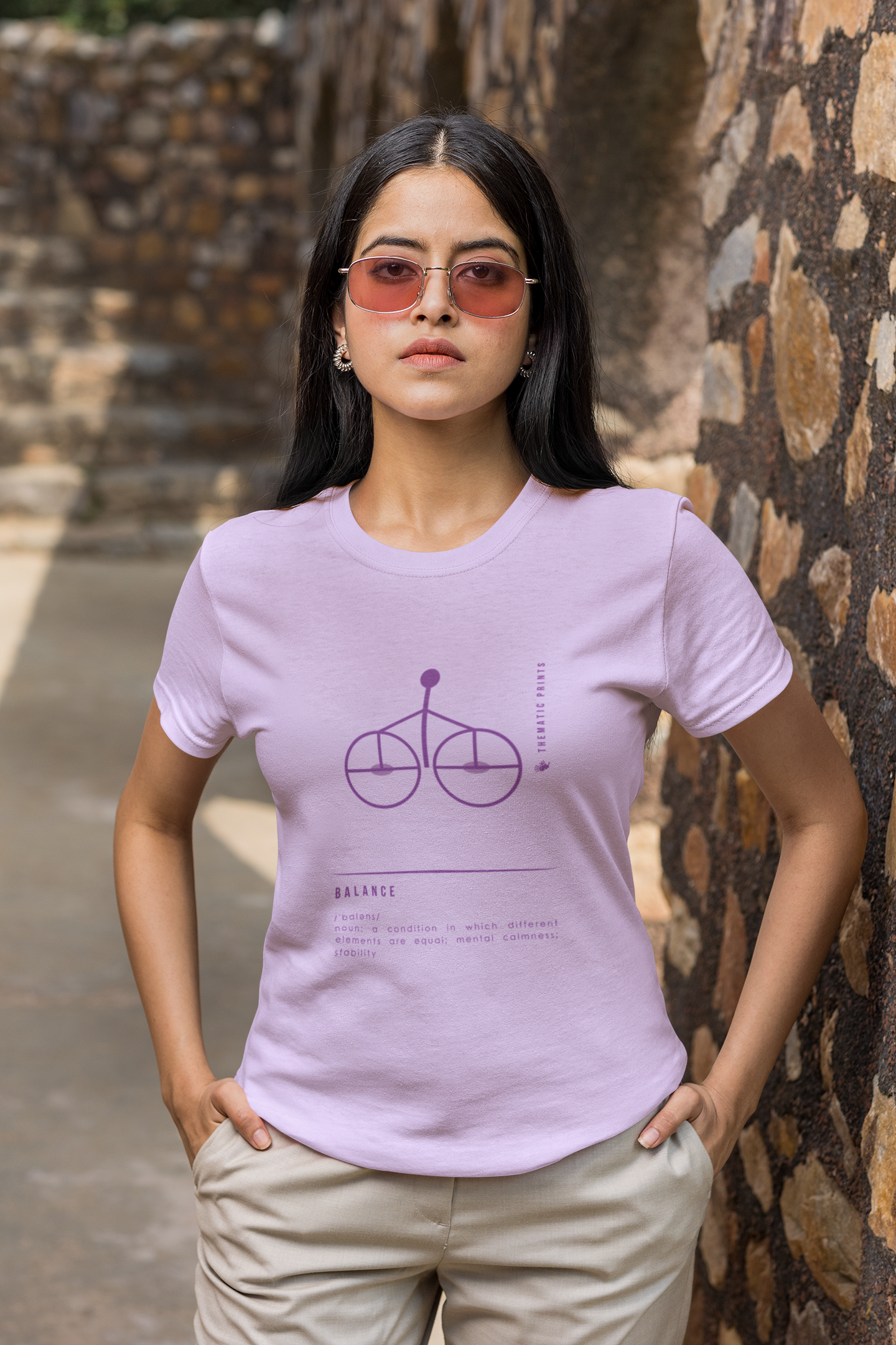Women's T-Shirt - Mindful Meanings Collection - BALANCE