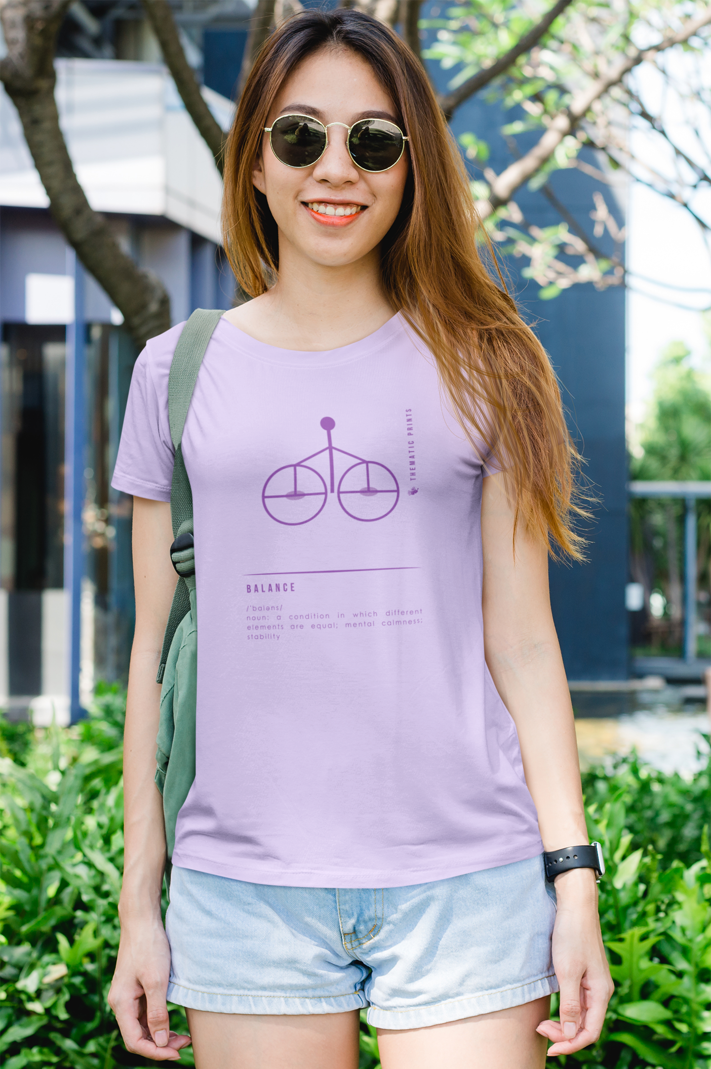 Women's T-Shirt - Mindful Meanings Collection - BALANCE